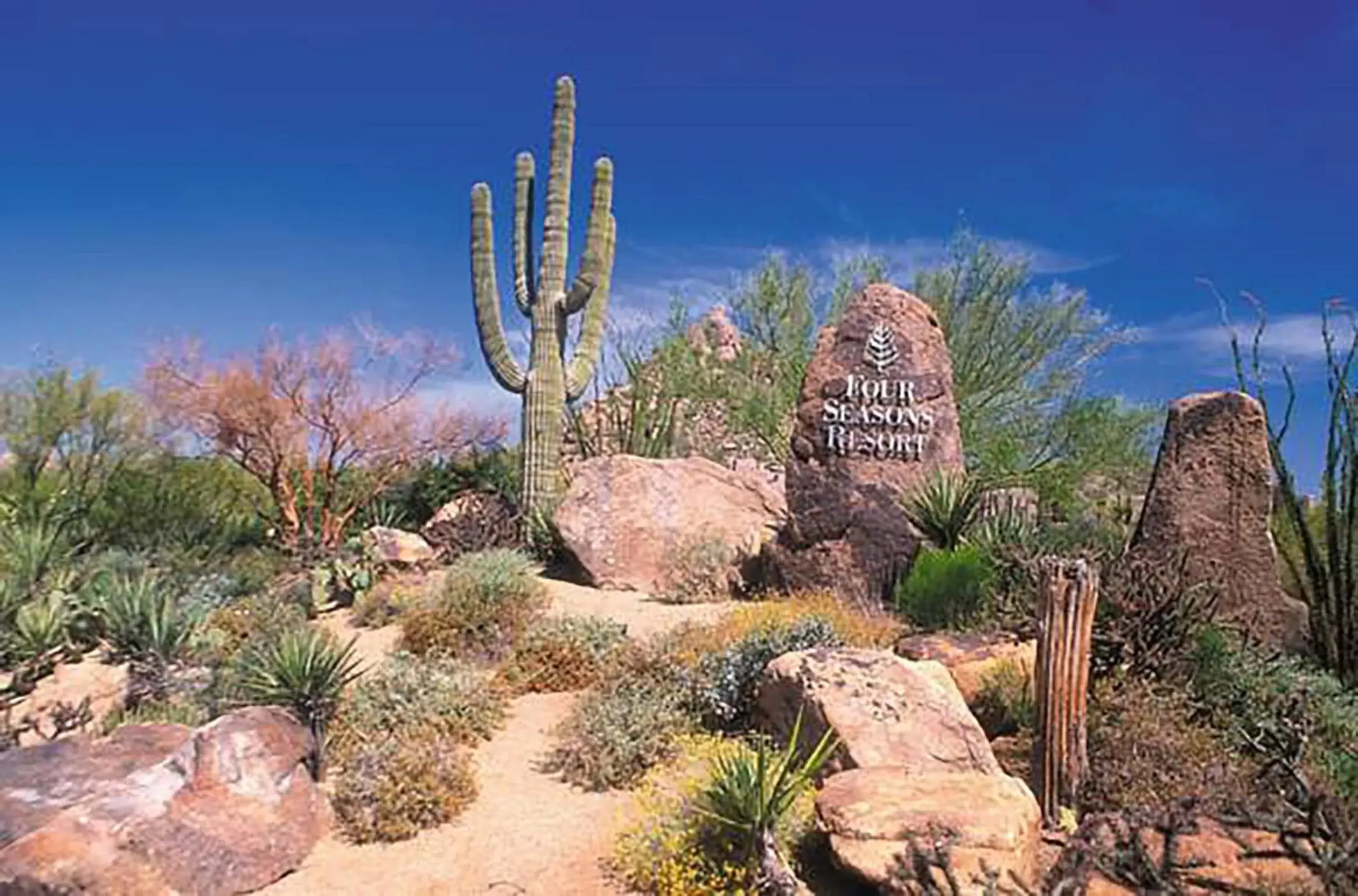 Property logo or sign in Four Seasons Resorts Scottsdale at Troon North