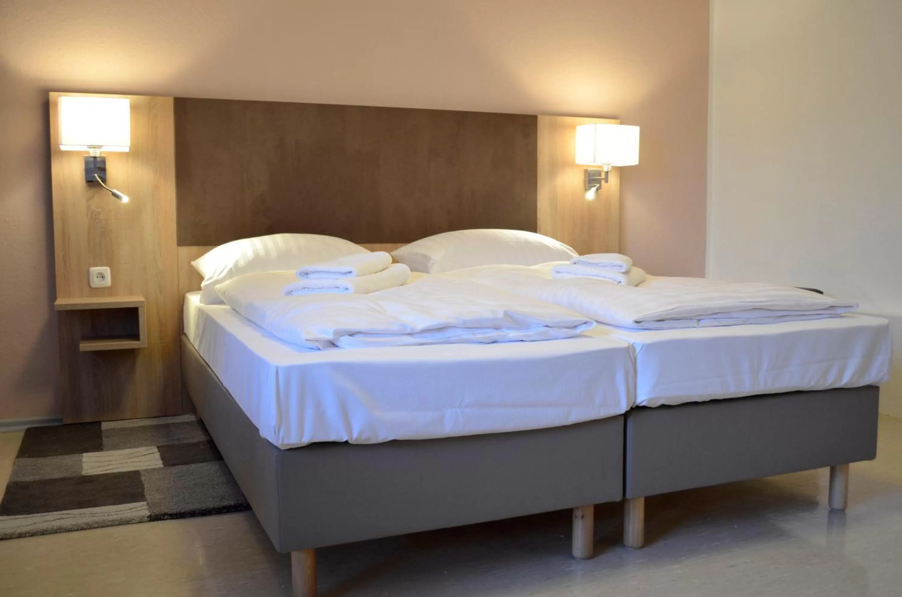 Bed in Hana Aparthotel