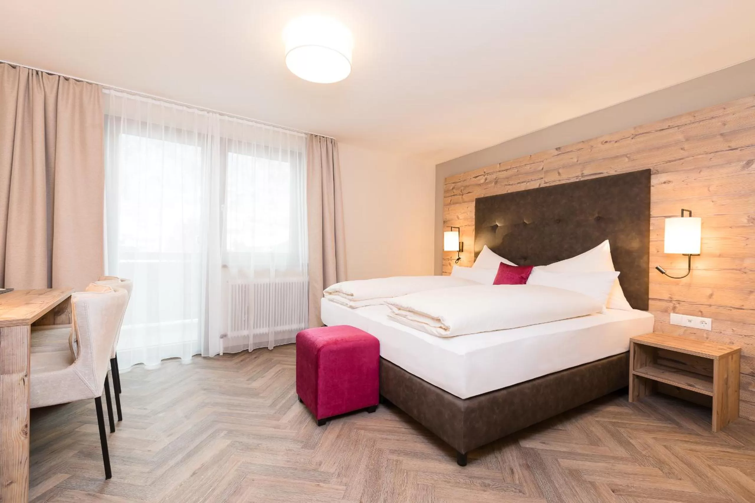 Bed in Alpenhotel Tirolerhof