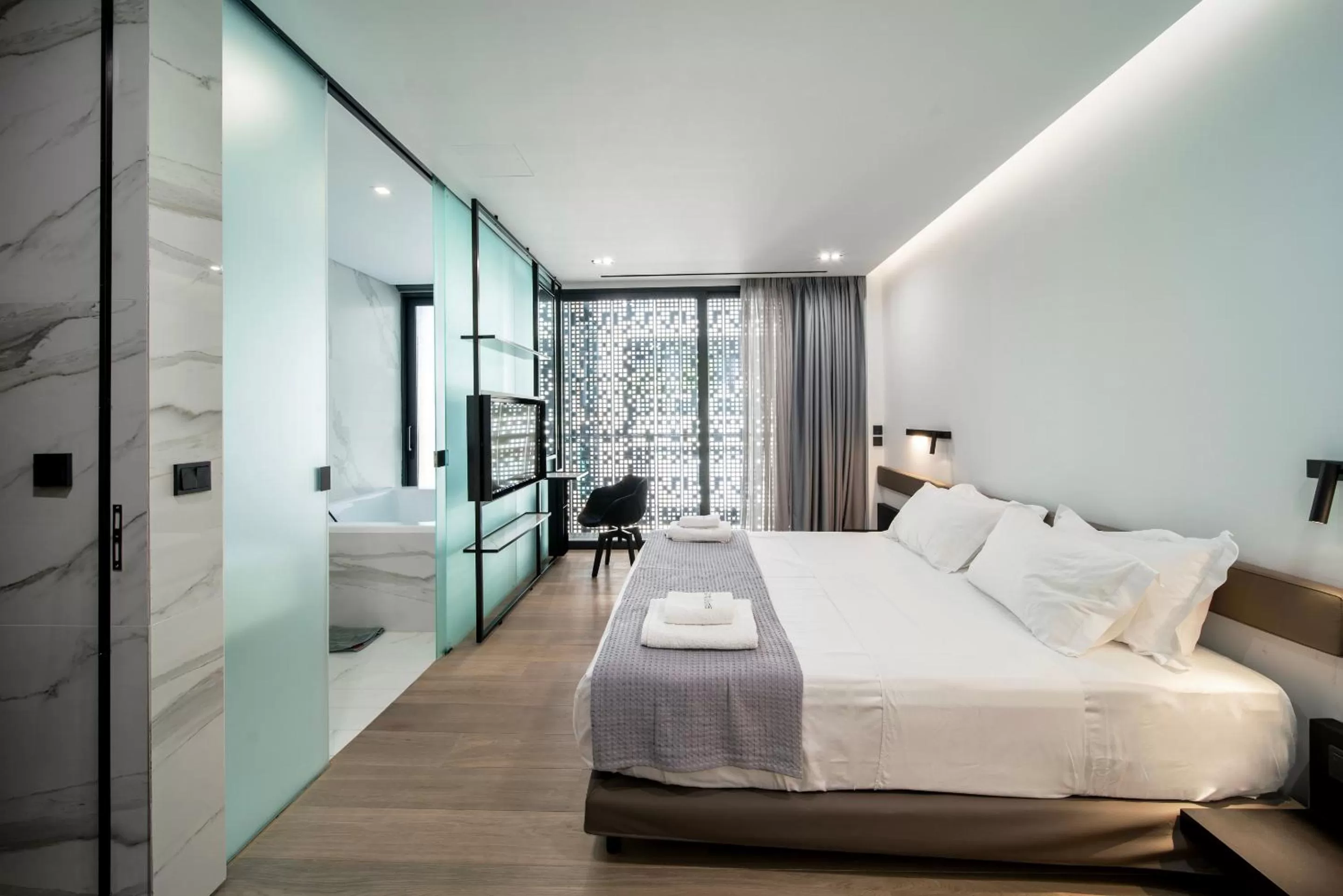 Photo of the whole room, Bed in The Duke Boutique Suites