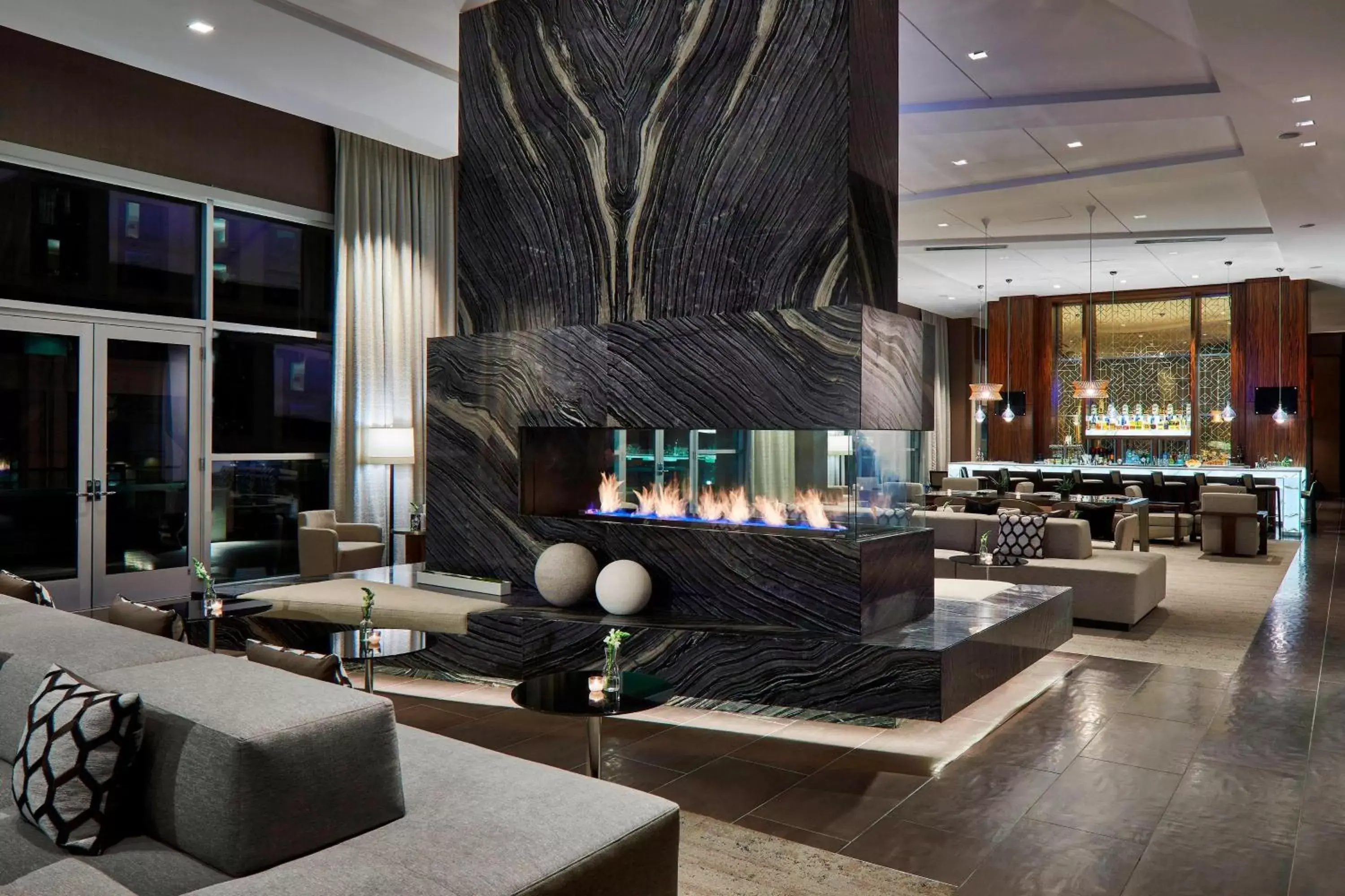 Lobby or reception, Lounge/Bar in AC Hotel Nashville Downtown
