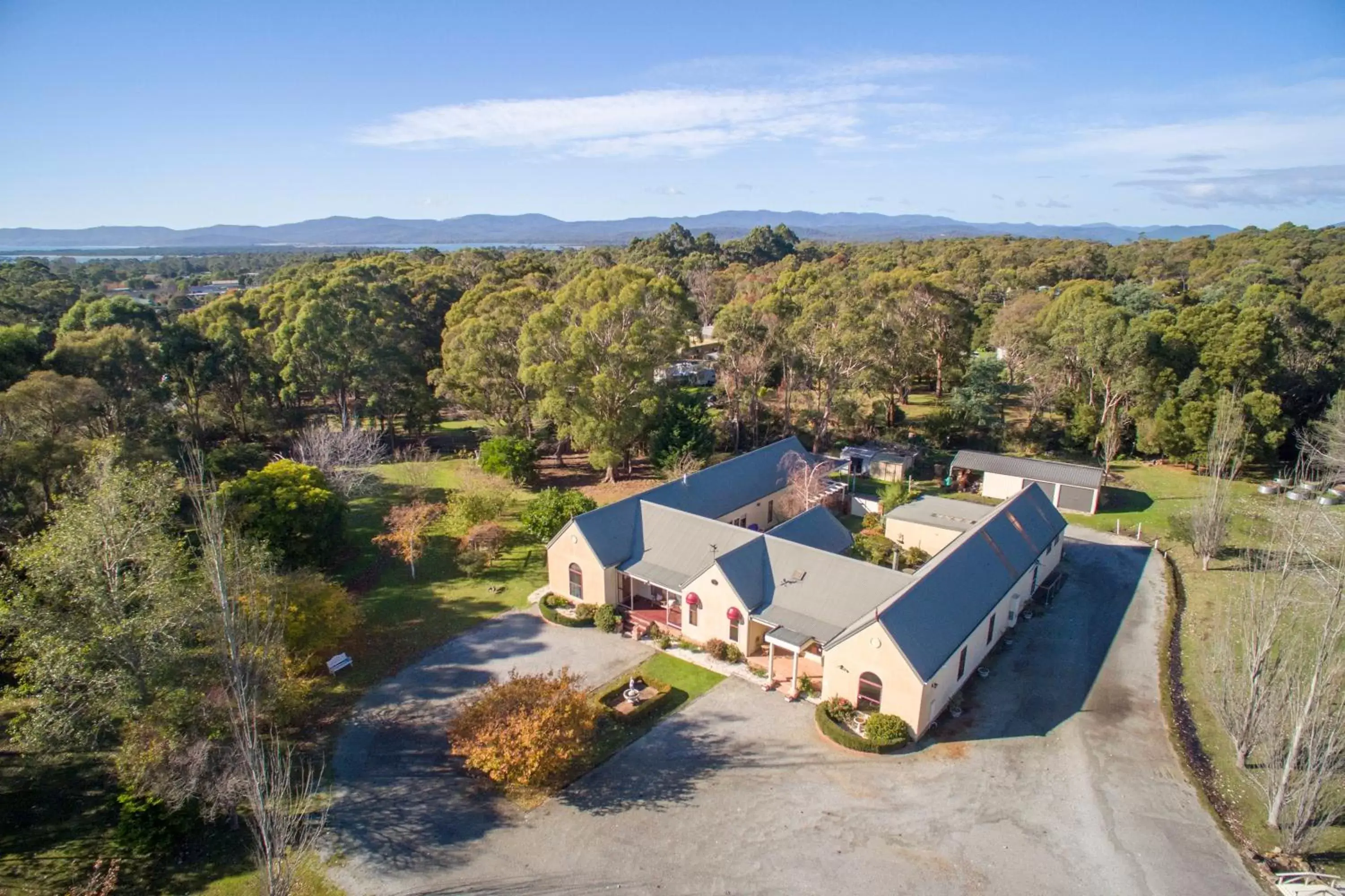 Bird's-eye View in Tranquilles Bed & Breakfast