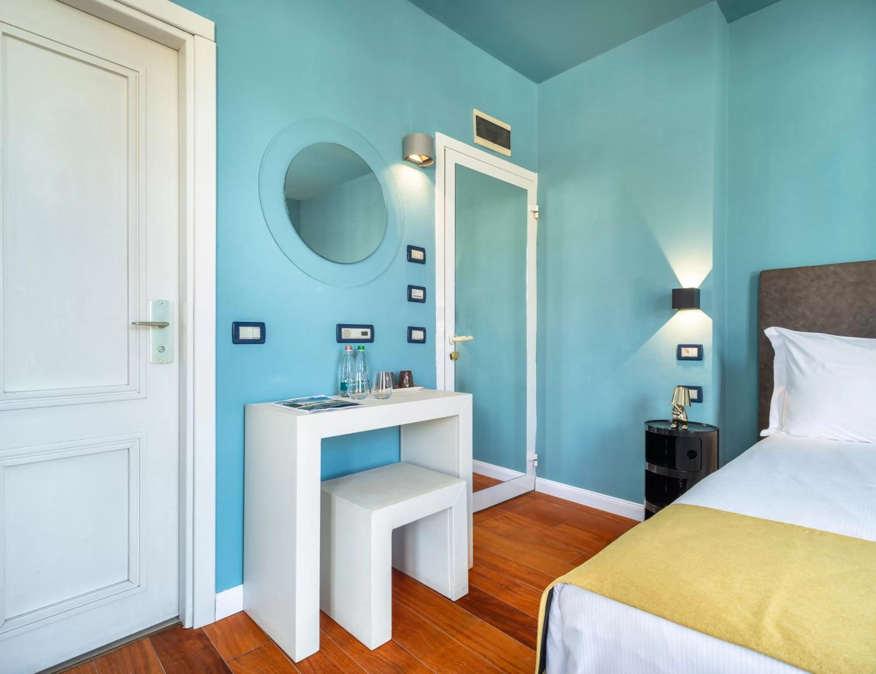 Bed in Rosabianca Boutique Hotel