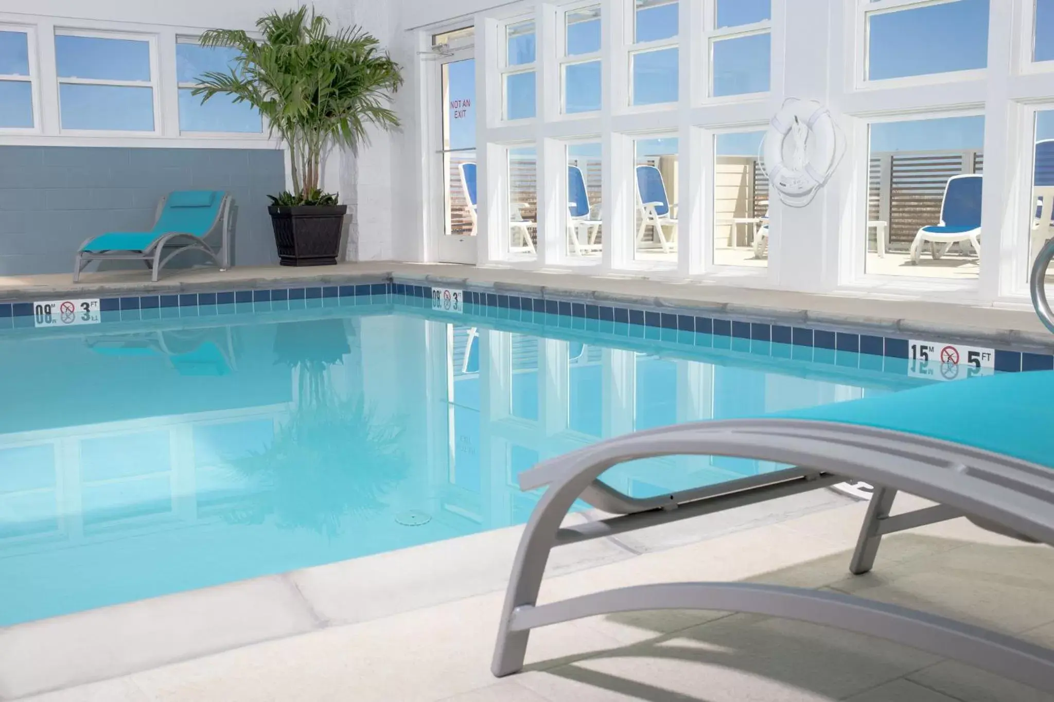 Swimming Pool in Holiday Inn Express Nags Head Oceanfront, an IHG Hotel