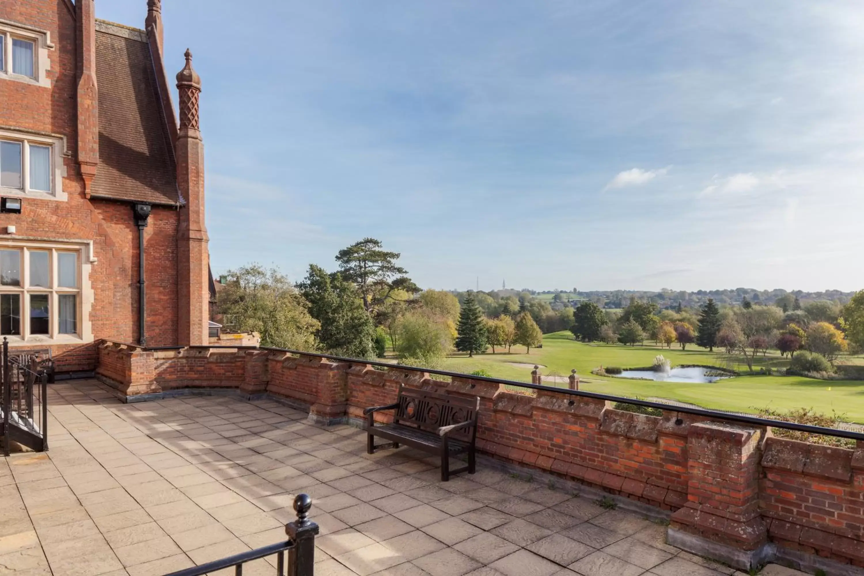 Balcony/Terrace in Dunston Hall Hotel, Spa & Golf Resort