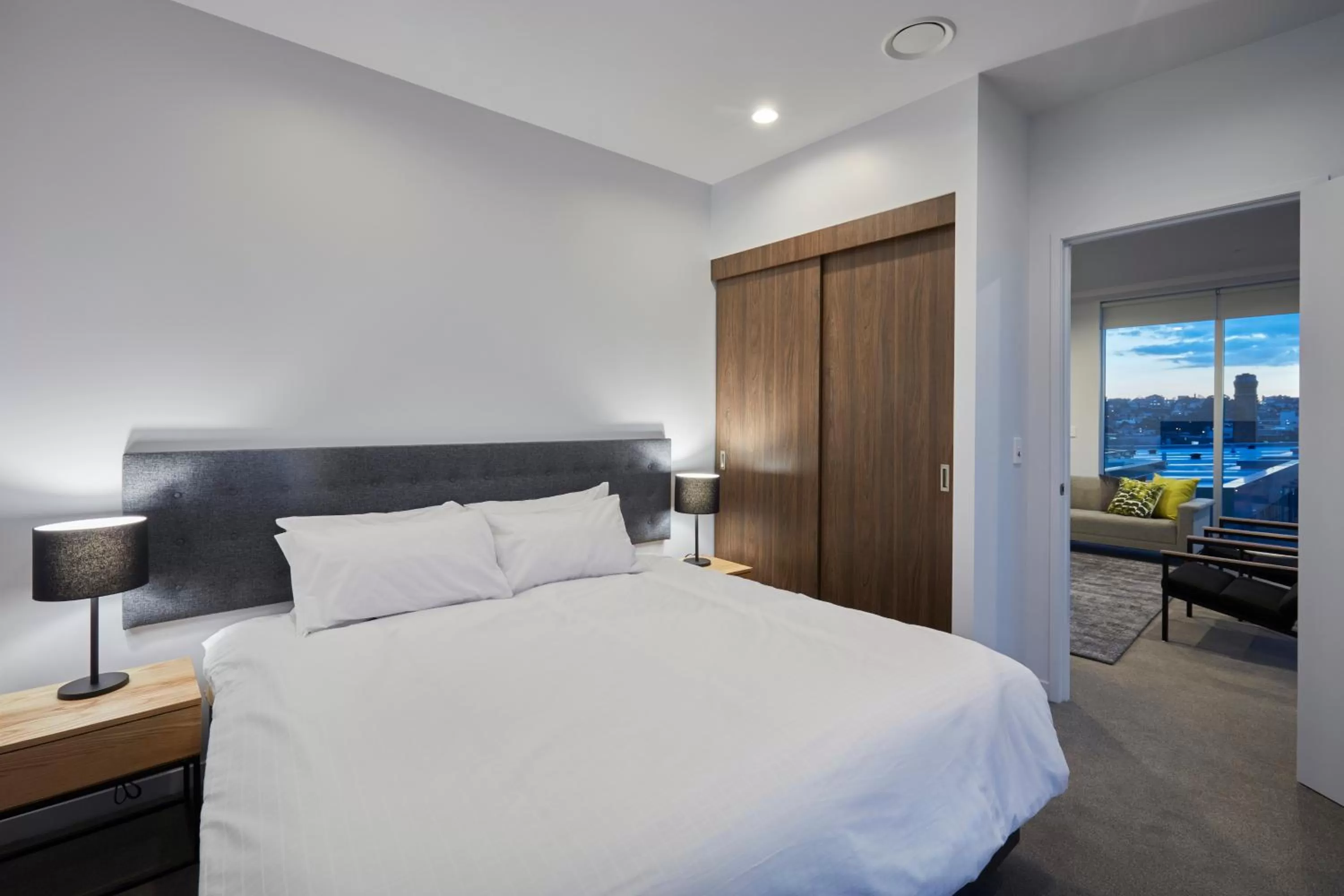 Bedroom, Bed in Swiss-Belsuites Victoria Park Auckland