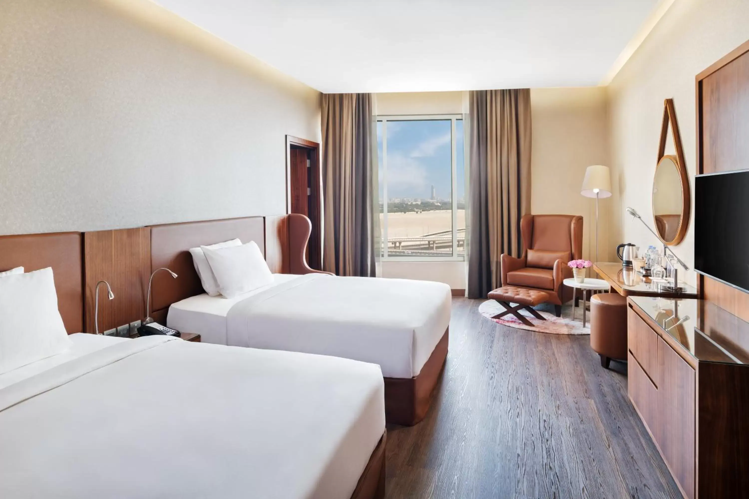 Bedroom in Radisson Blu Hotel, Dubai Canal View