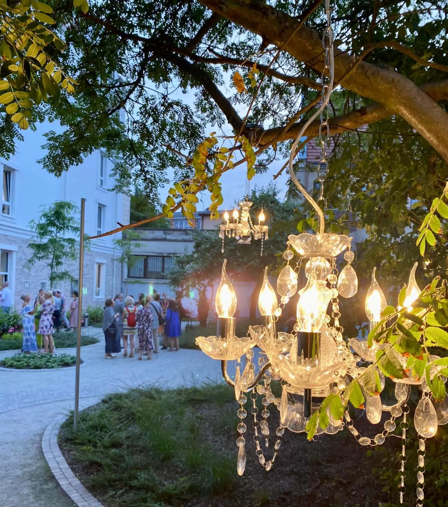 Patio in Kurkowa Apartments