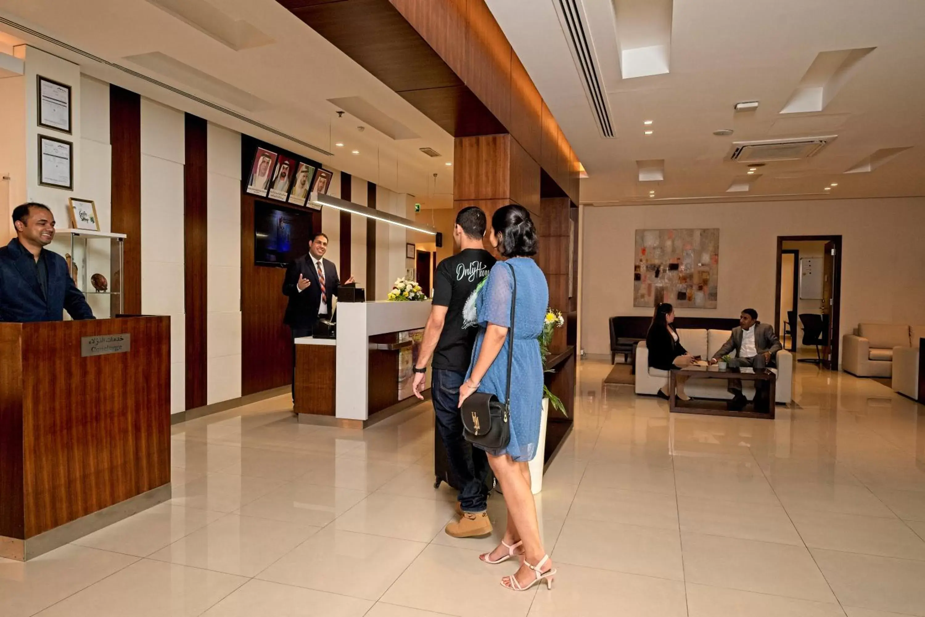 Lobby or reception in Action Hotel Ras Al Khaimah