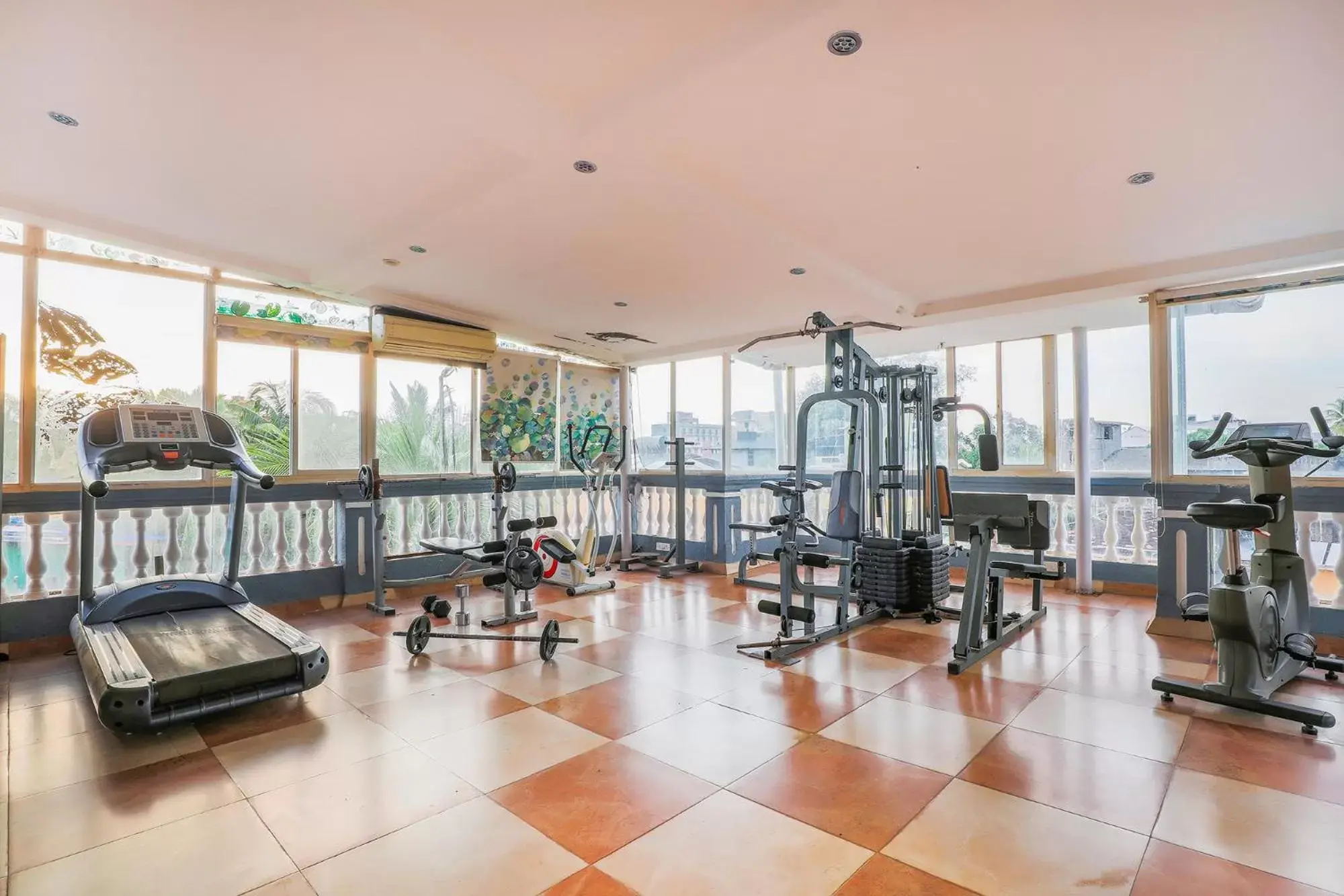 Fitness centre/facilities, Fitness Center/Facilities in FabHotel Royal Mirage With Pool & GYM, Candolim Beach