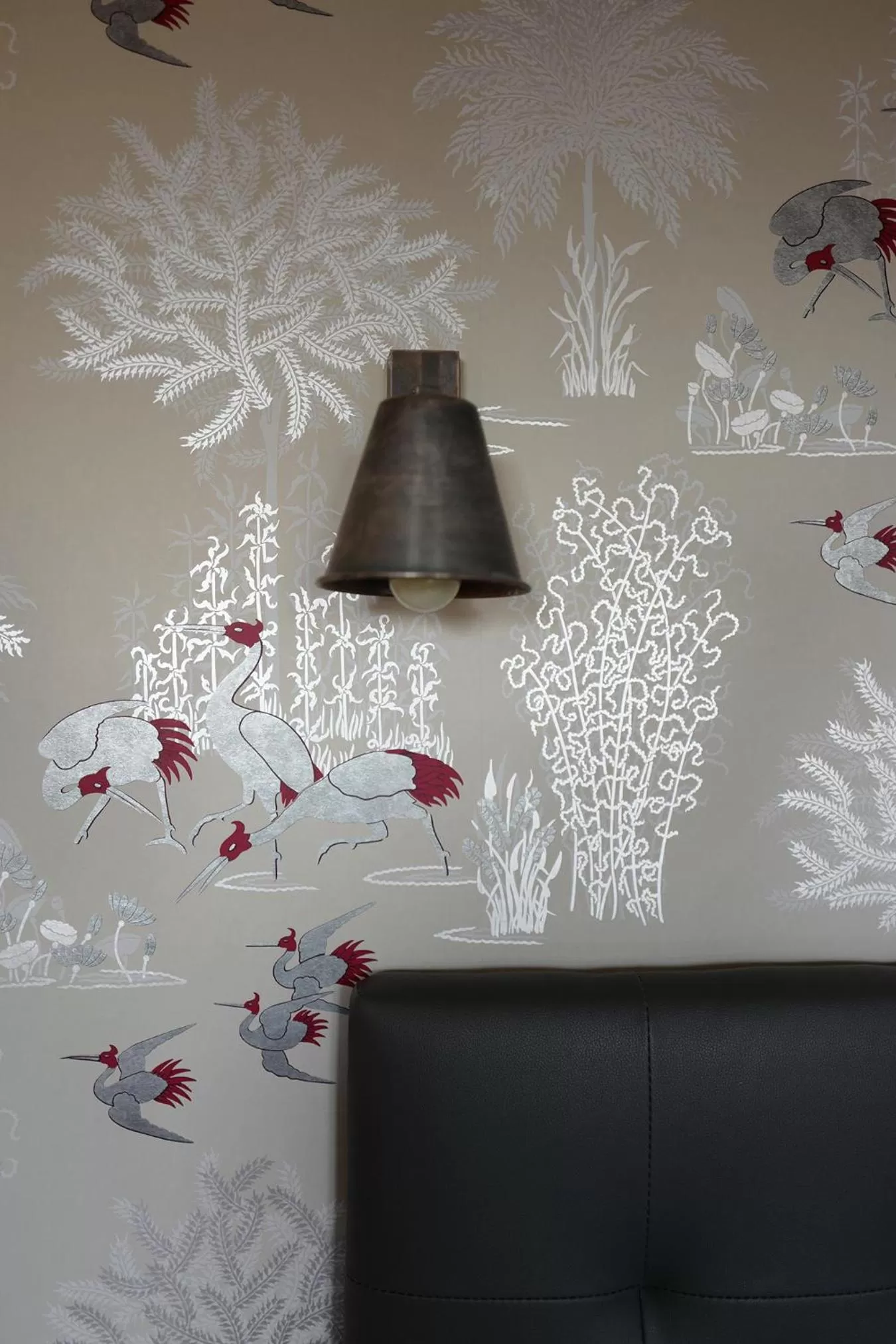 Decorative detail in Chambres d'Hôtes Au coin du spa