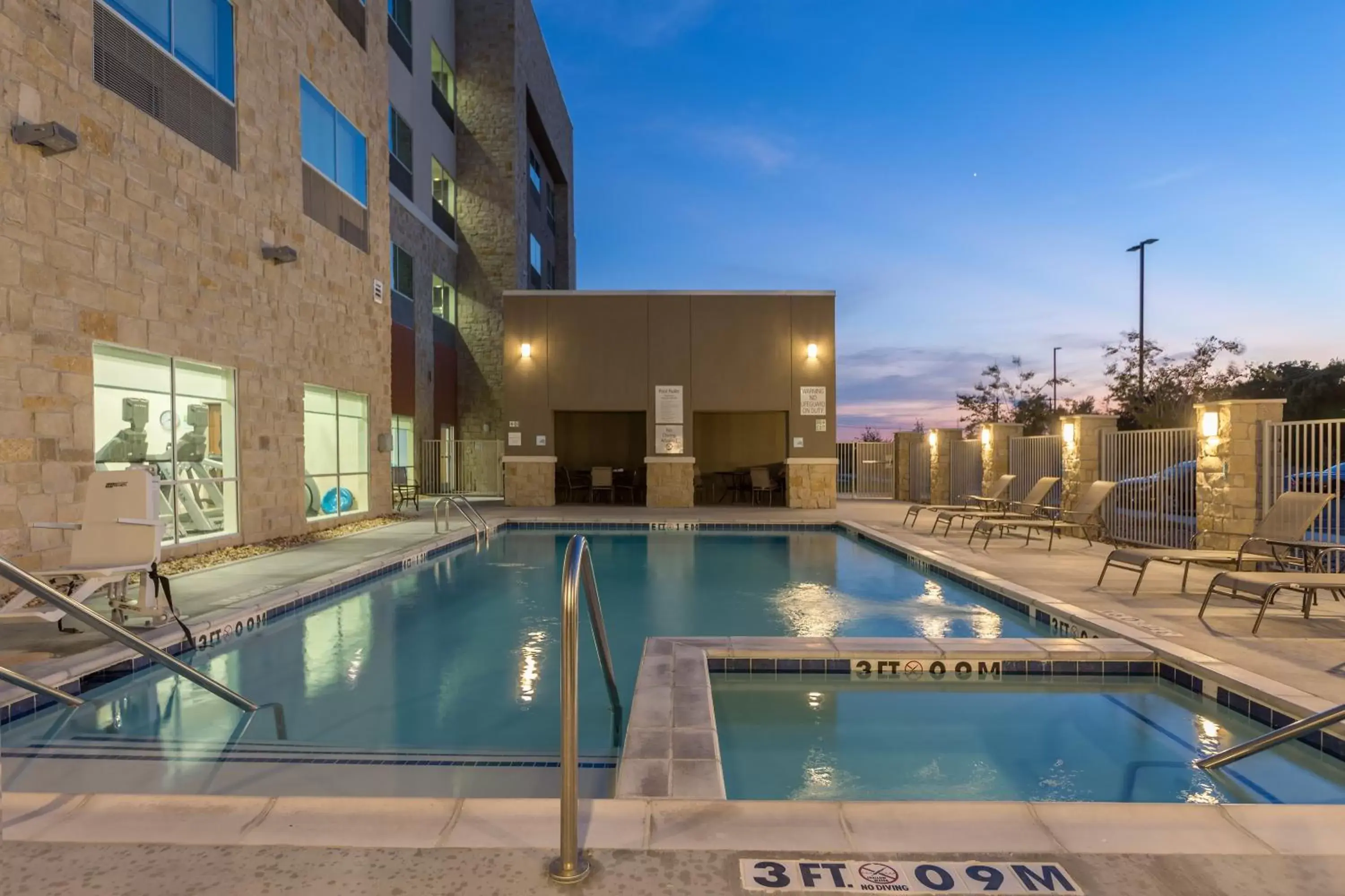 Swimming pool in Holiday Inn Express & Suites - San Marcos South by IHG Swimming pool in Holiday Inn Express & Suites - San Marcos South by IHG