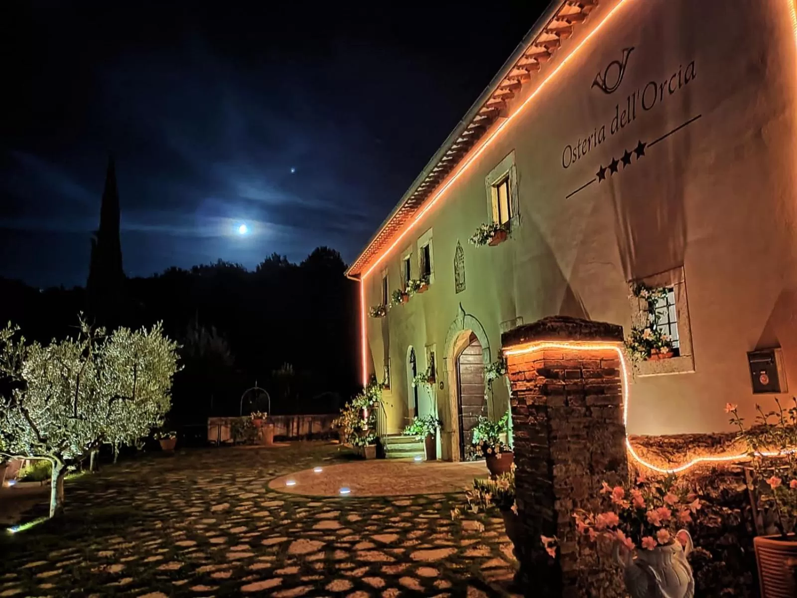 Property building in Relais Osteria Dell'Orcia