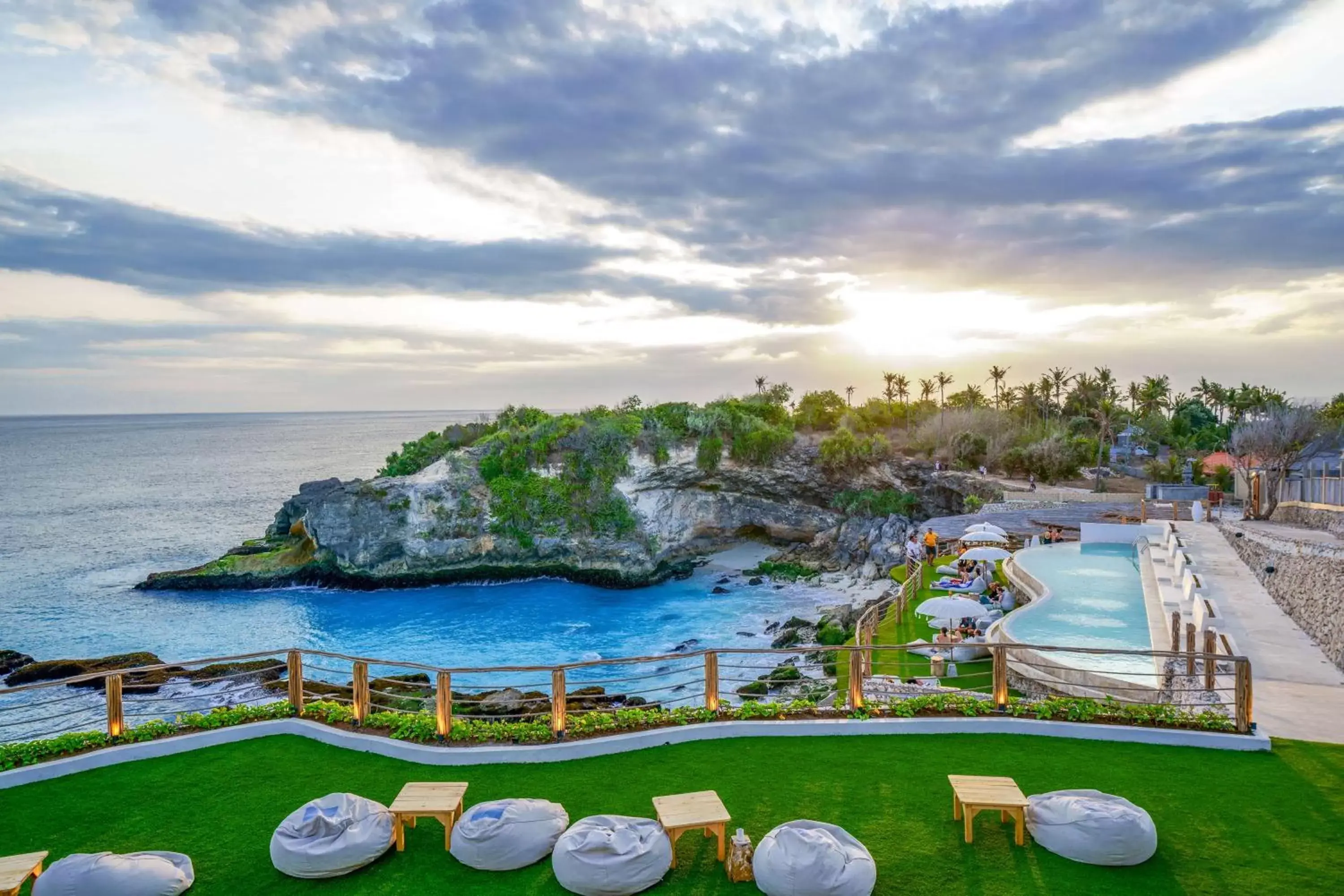 Pool View in Blue Lagoon Avia Villas