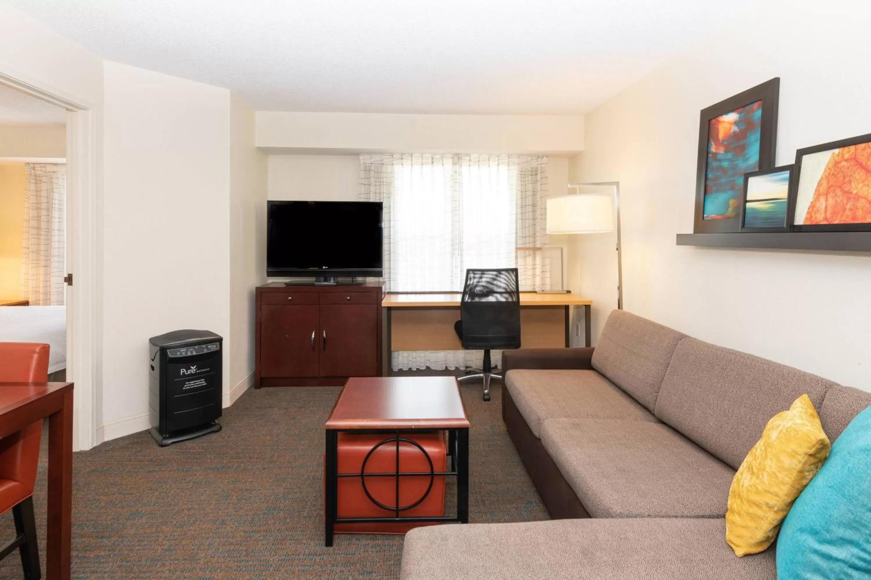 Bedroom, Seating Area in Residence Inn by Marriott Evansville East