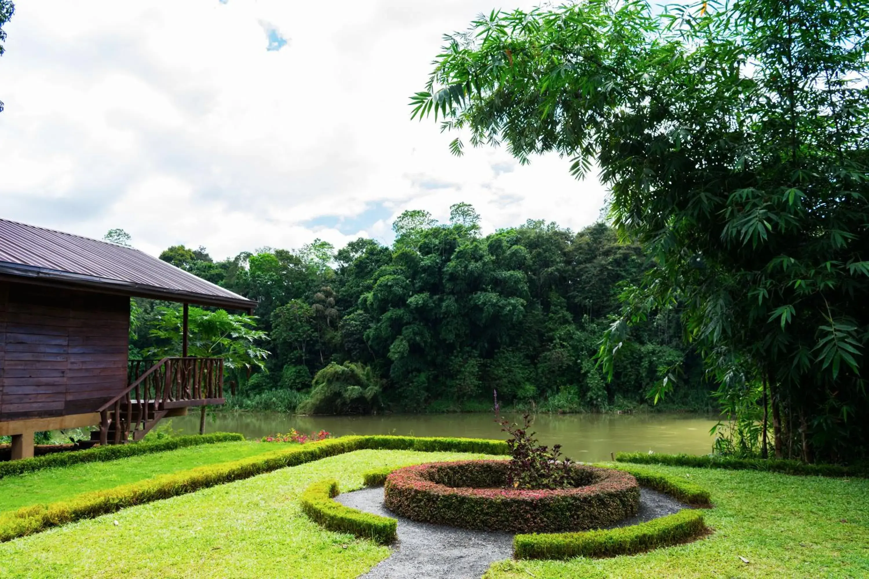 Garden view, Garden in Kandy Cabana