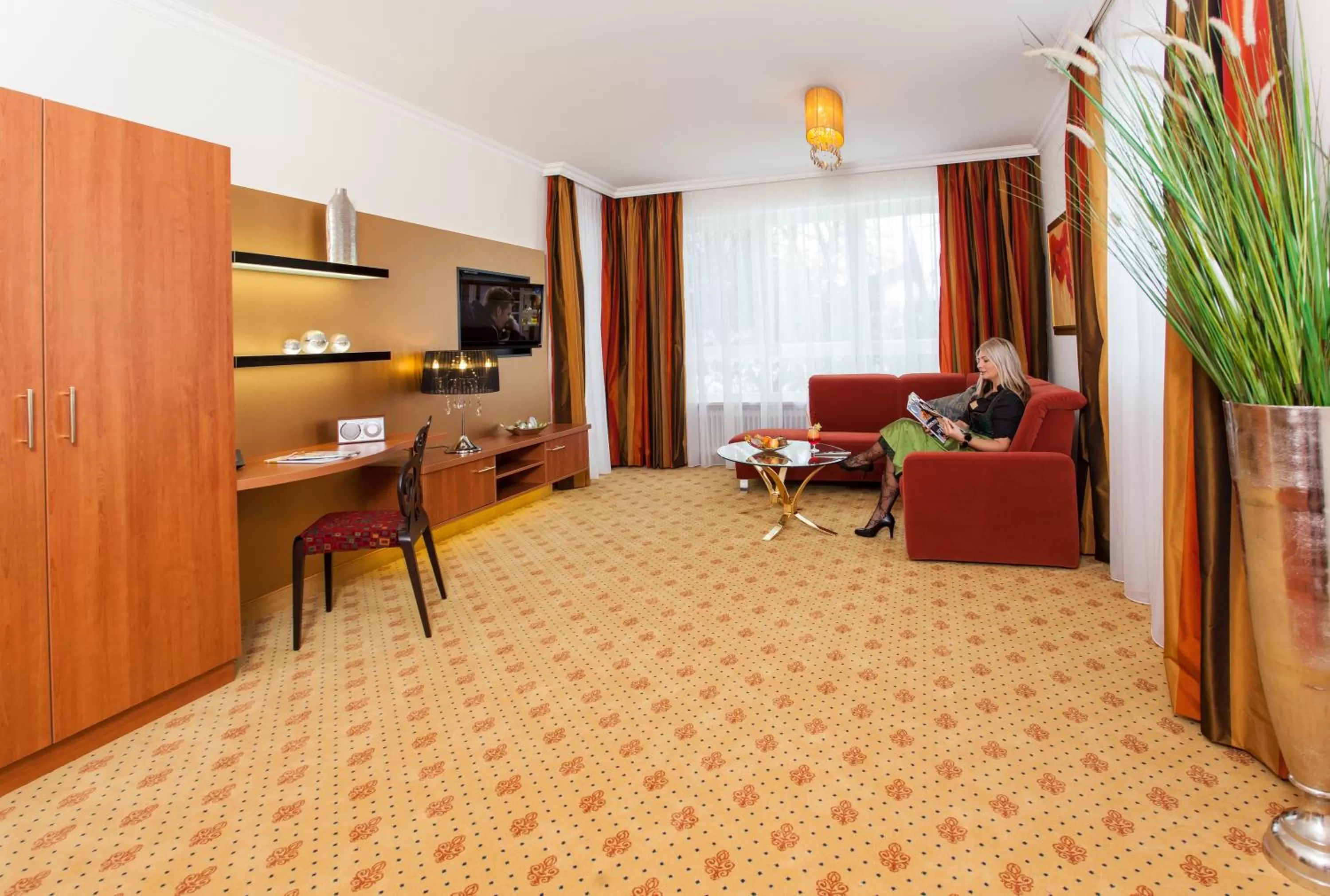 Living room in Thermalhotel Gass