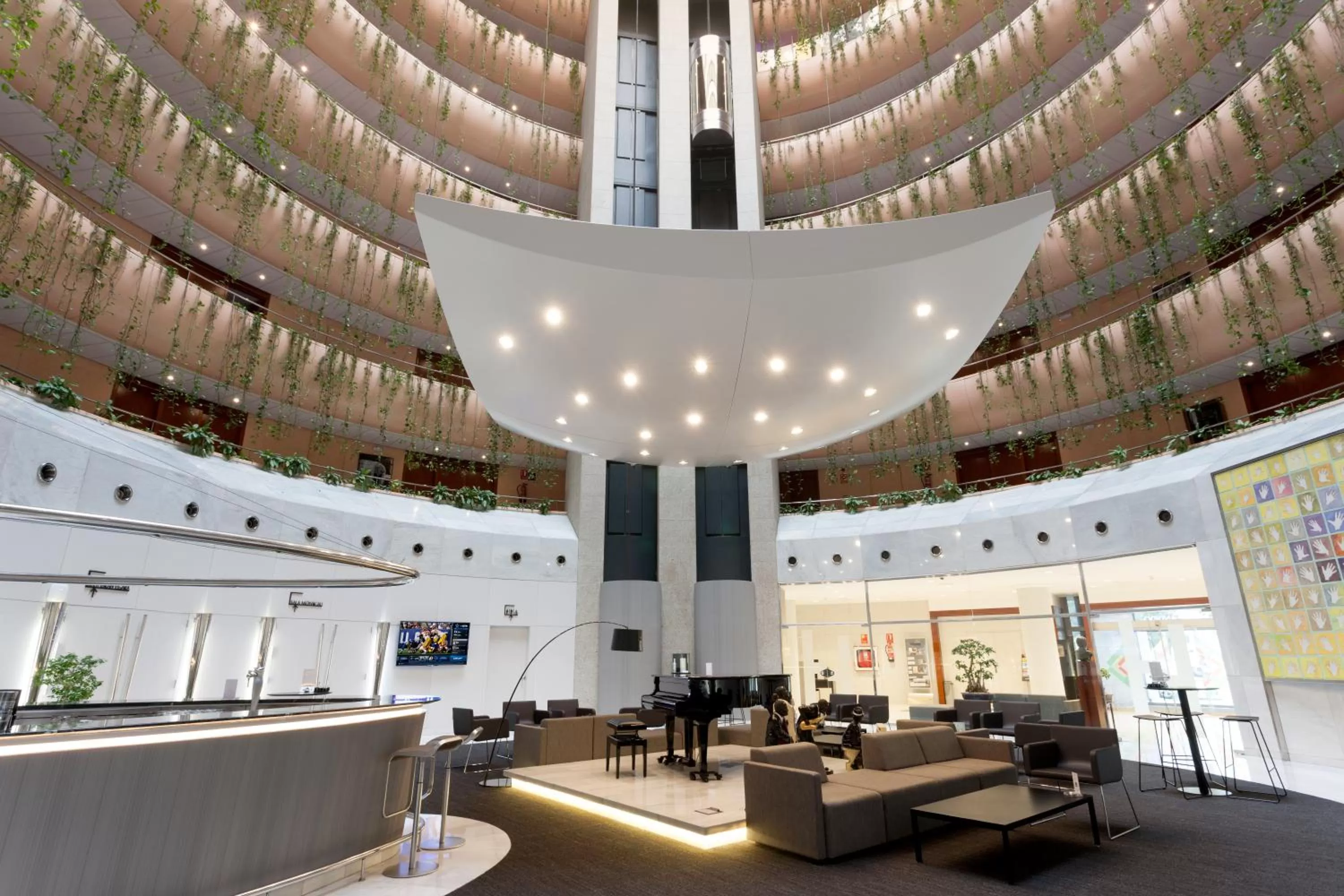 Lounge or bar in Eurostars Don Cándido