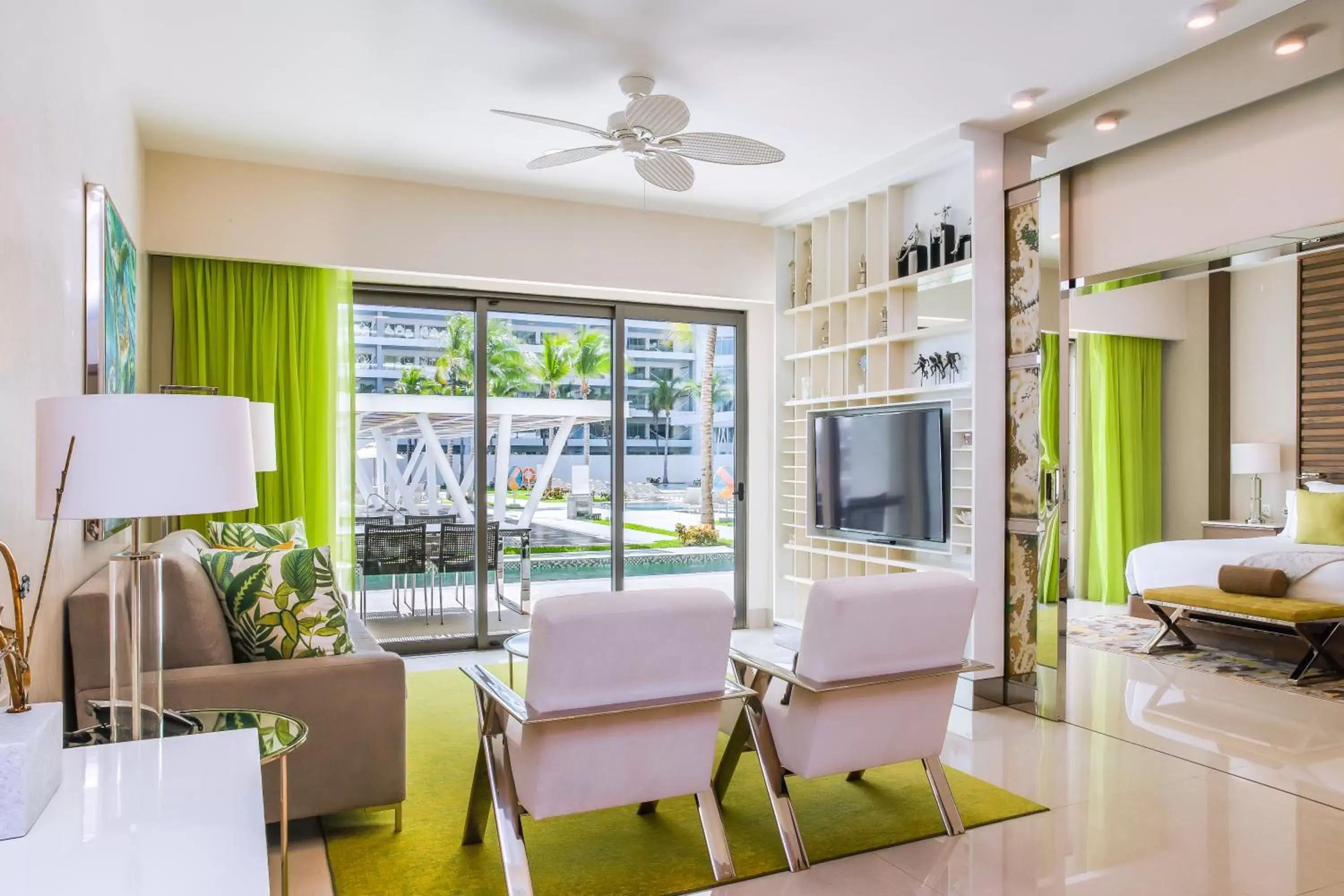 Living room in Garza Blanca Resort & Spa Cancun
