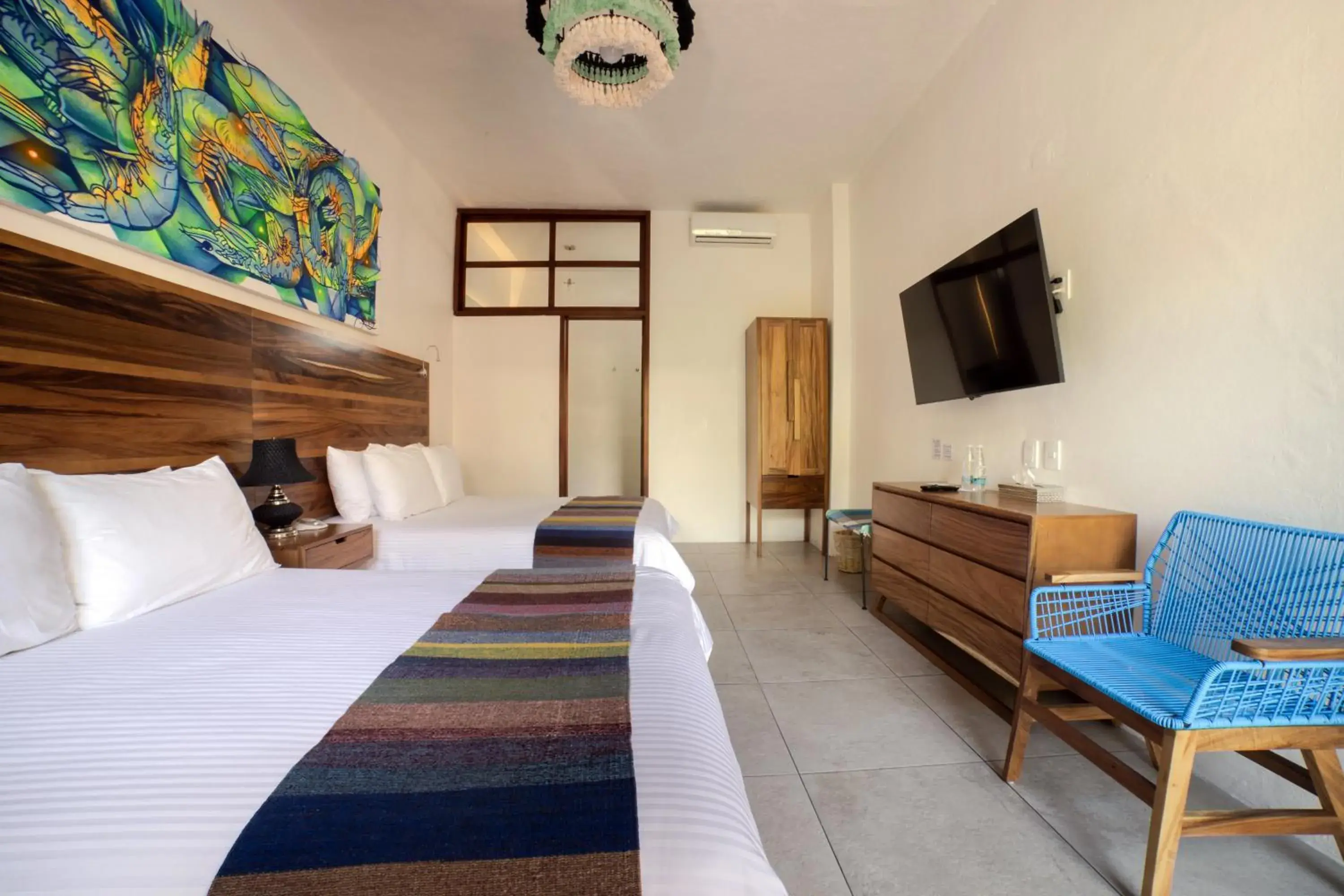 Bedroom in NaNa Vida Hotel Oaxaca