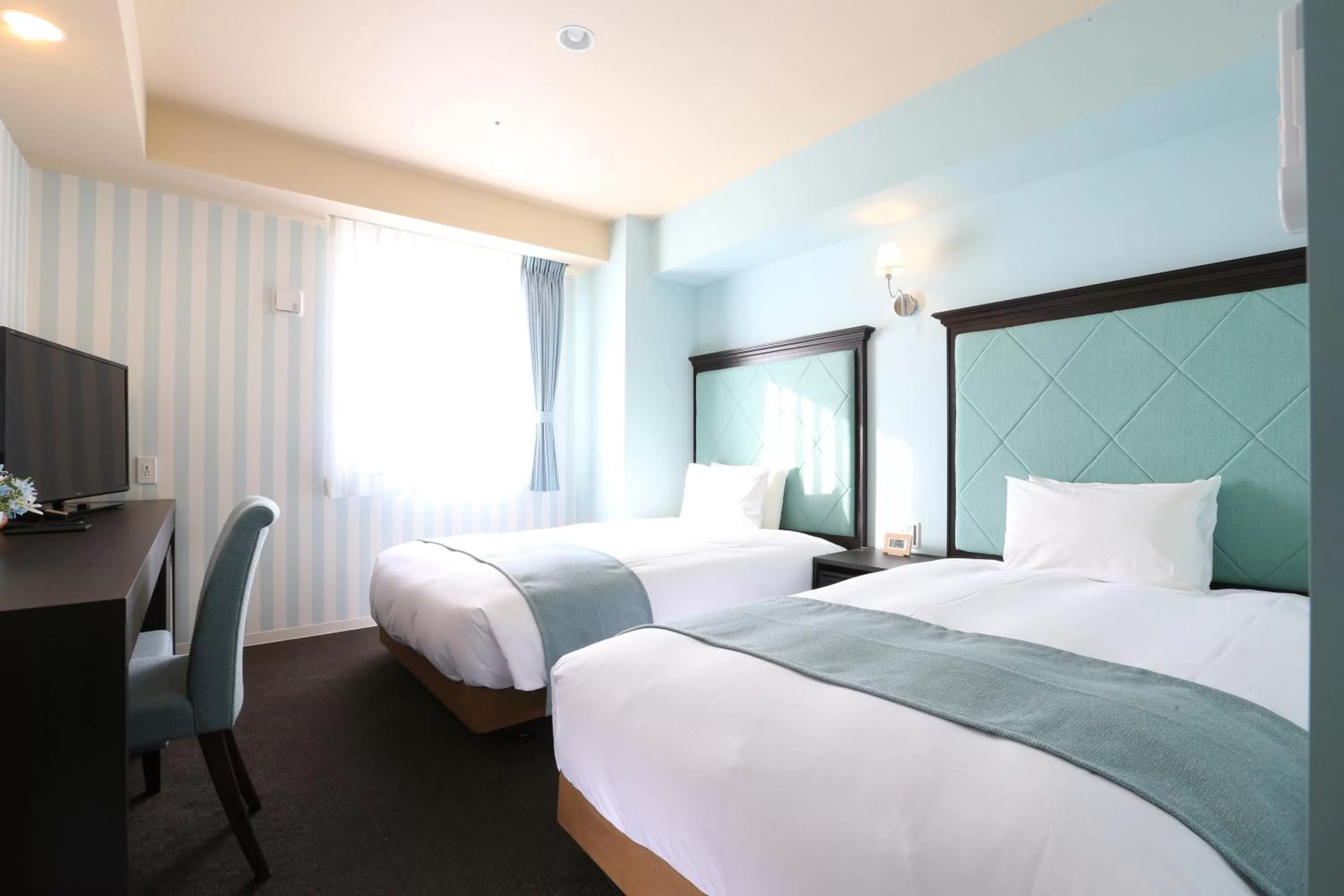 Photo of the whole room, Bed in Hotel Wing International Select Nagoya Sakae