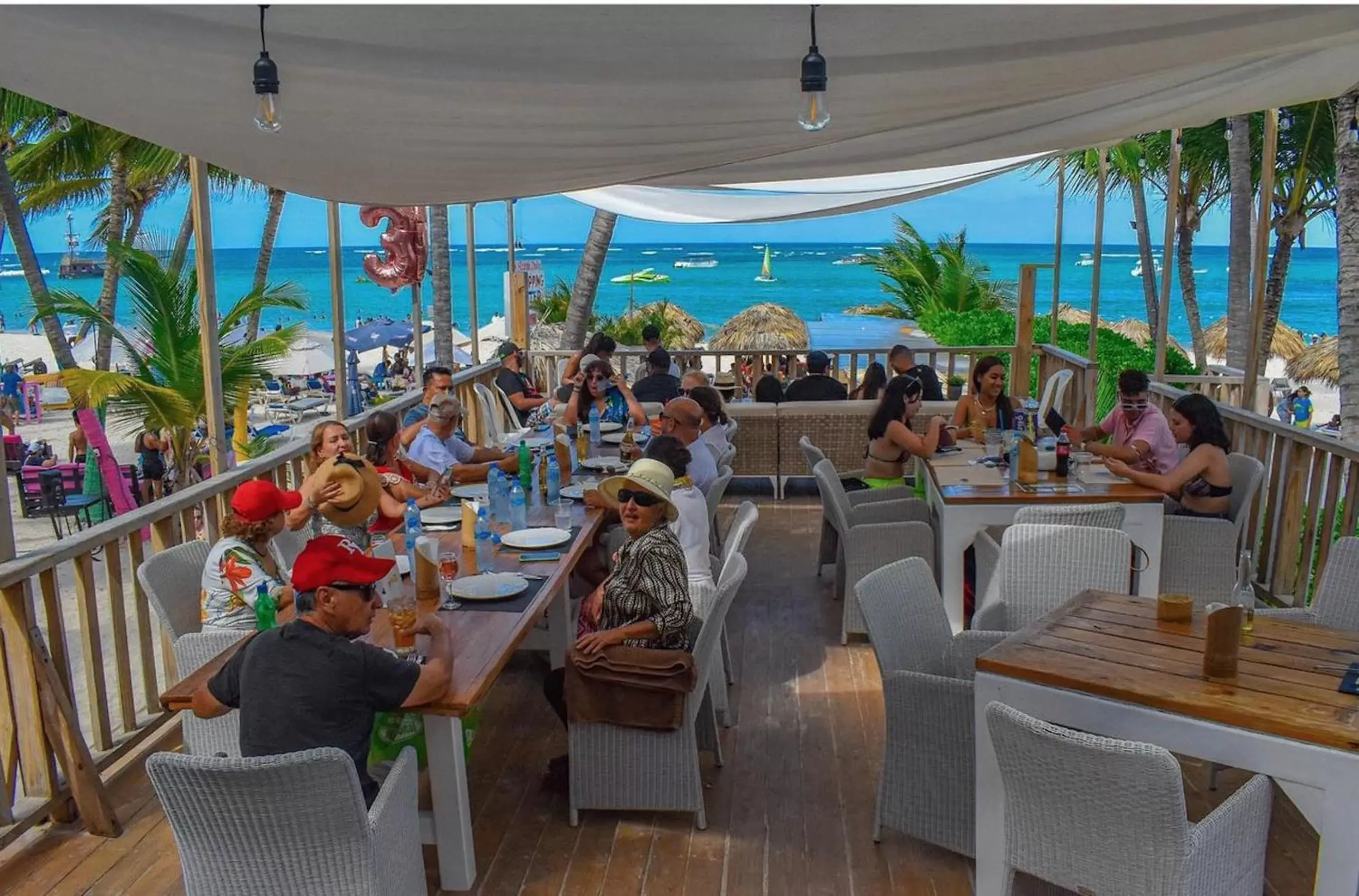 Sea view, Restaurant/Places to Eat in LOS CORALES VILLAS and SUITES - BEACH CLUB, SPA, RESTAURANTS