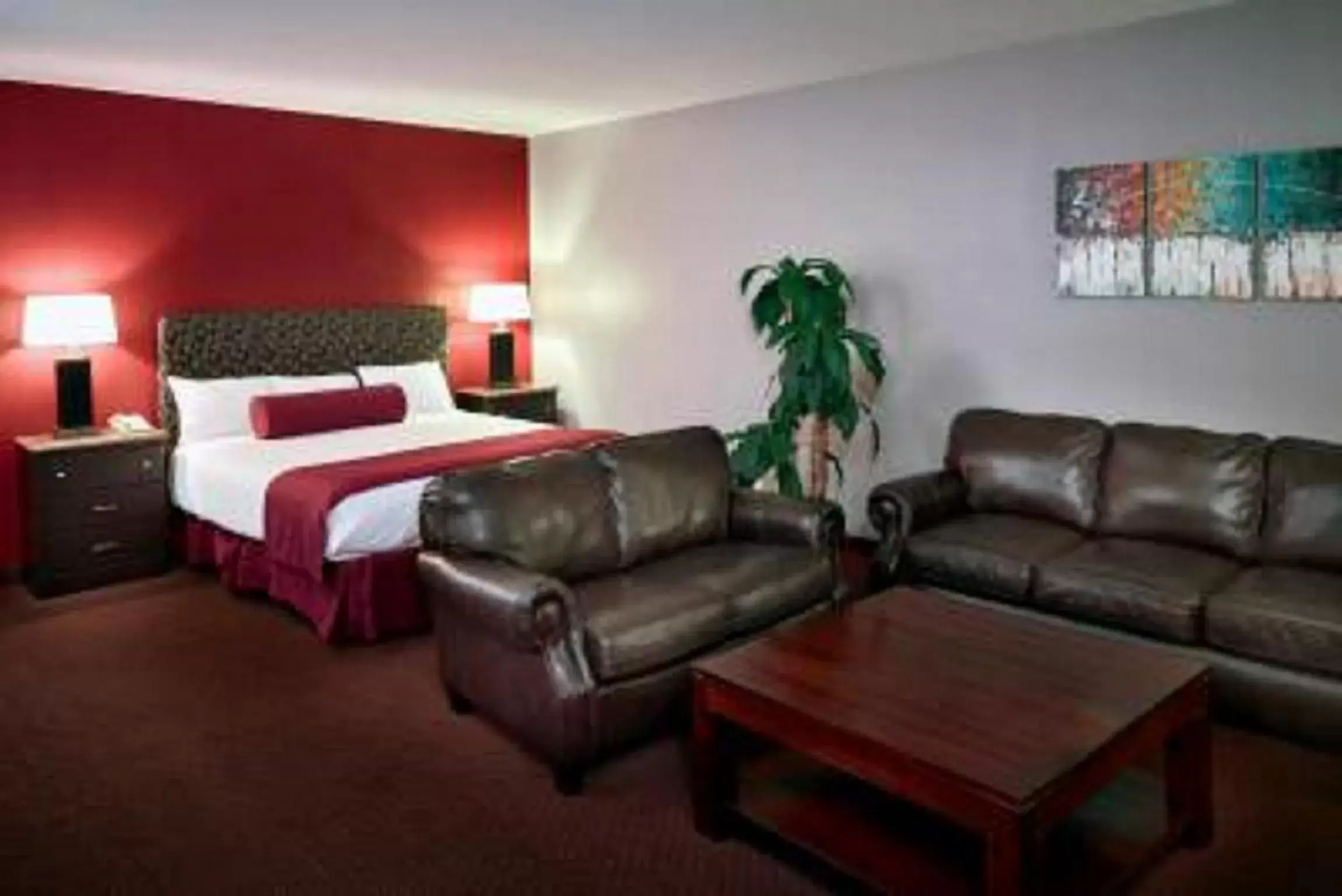 Bedroom in Four Queens Hotel and Casino