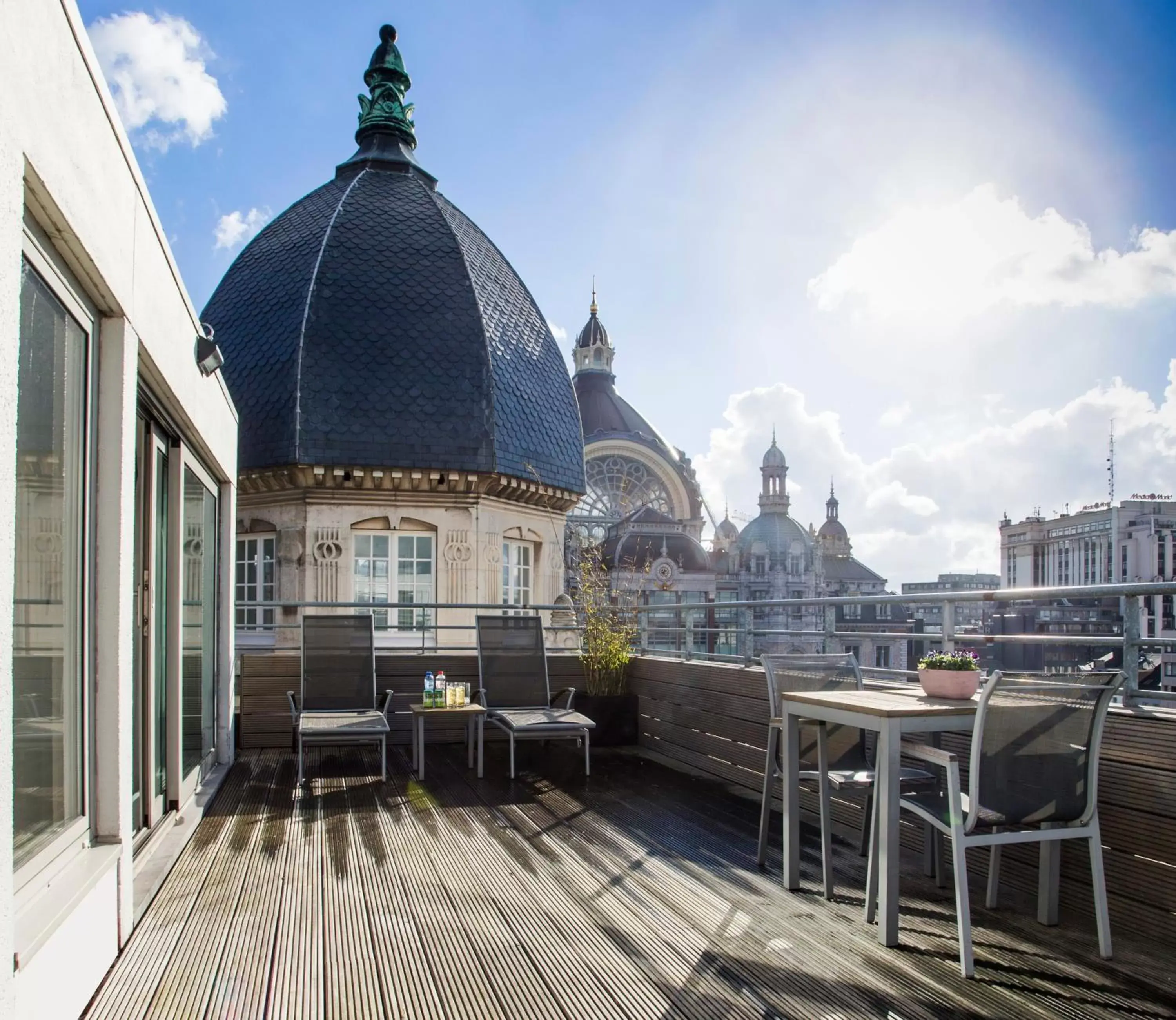 Balcony/Terrace in Park Inn by Radisson Antwerpen