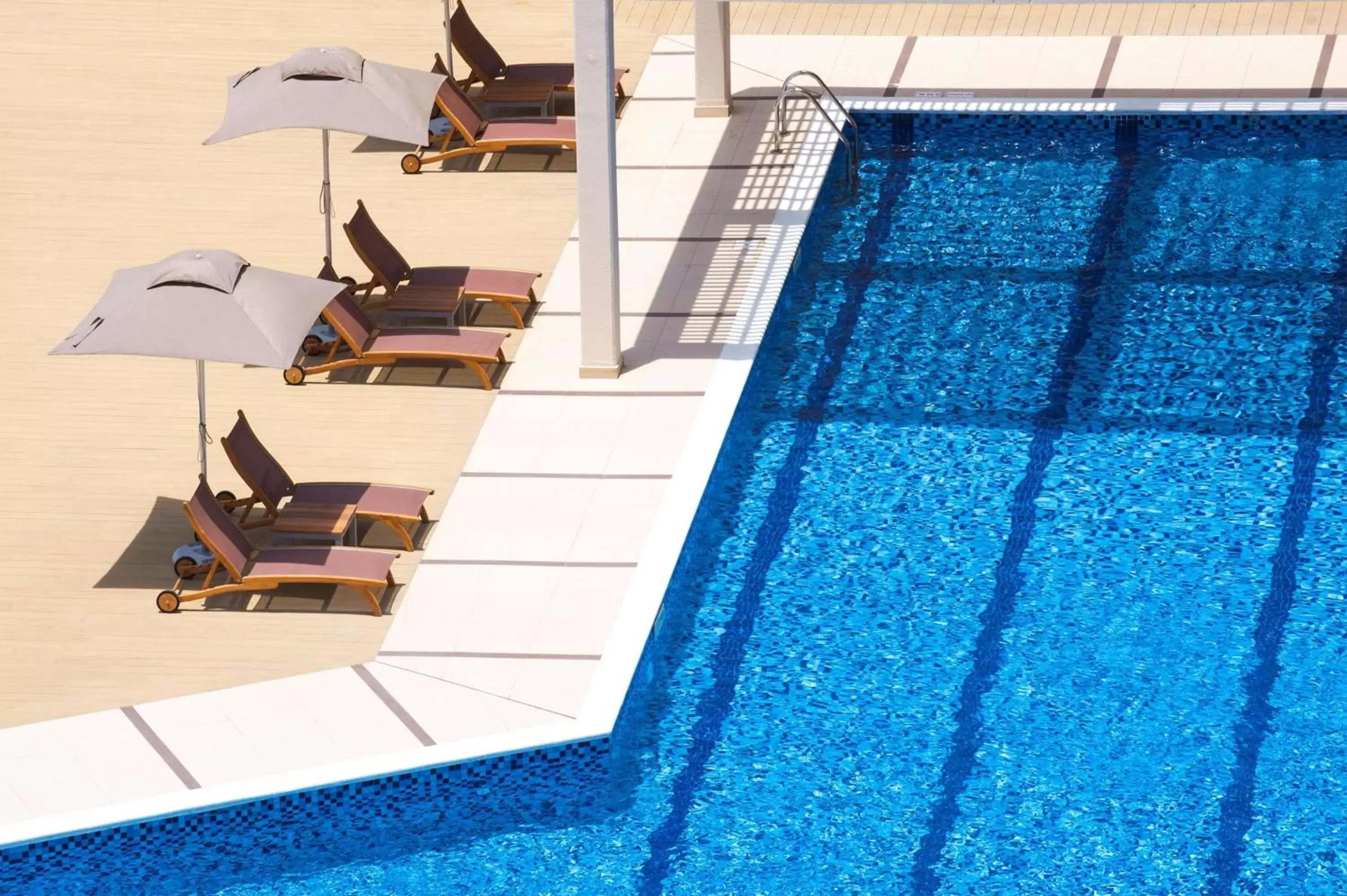 Pool view, Swimming Pool in Hilton Garden Inn Ras Al Khaimah