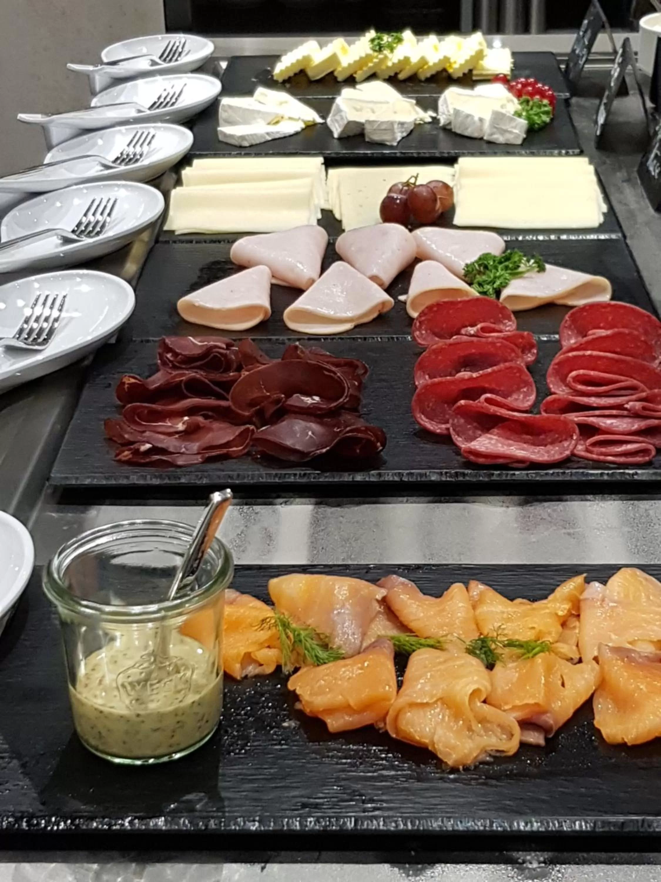 Continental breakfast in Hotel Adler Münster