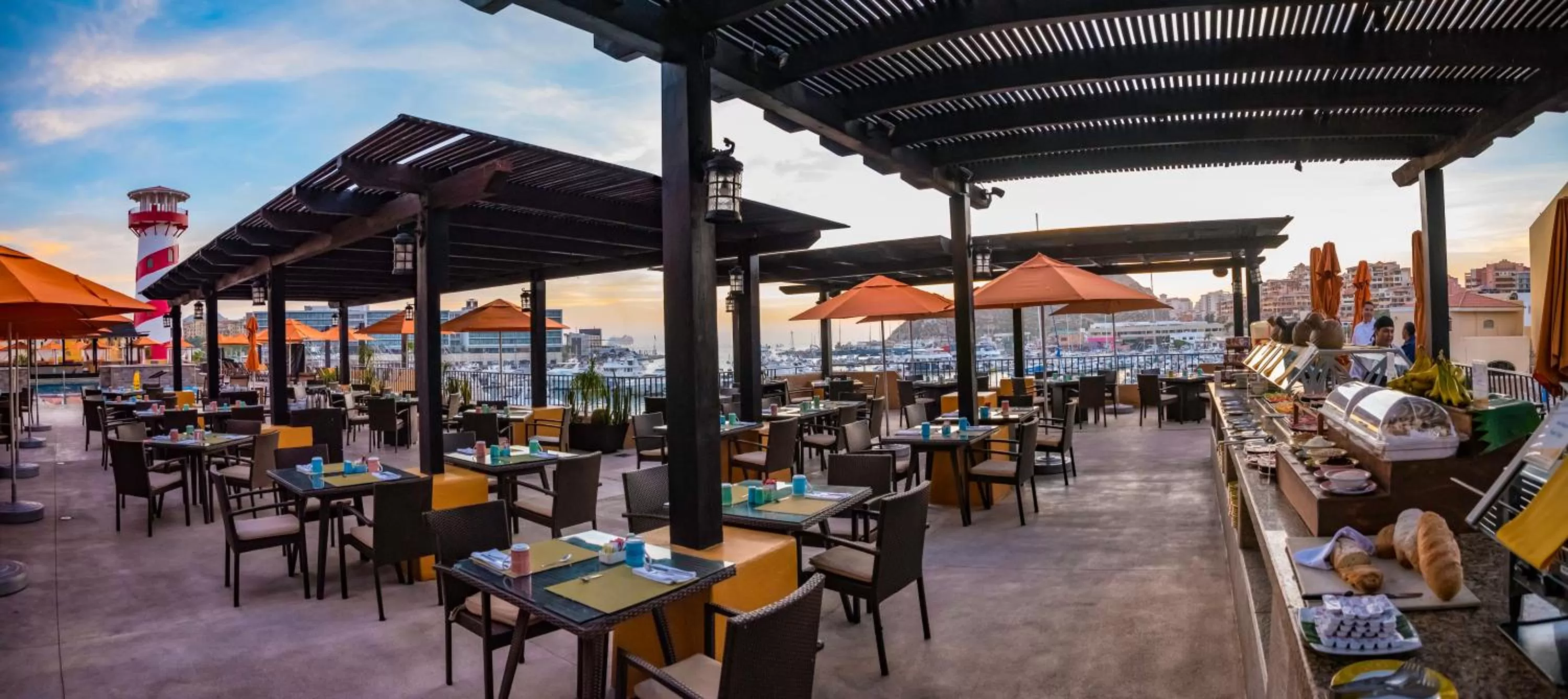 Breakfast in Hotel Tesoro Los Cabos