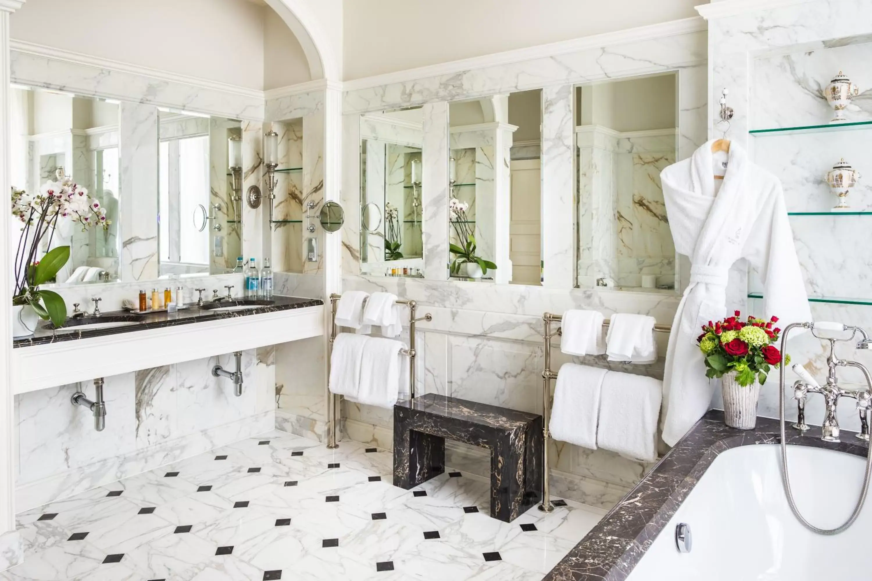 Bathroom in Lucknam Park Hotel