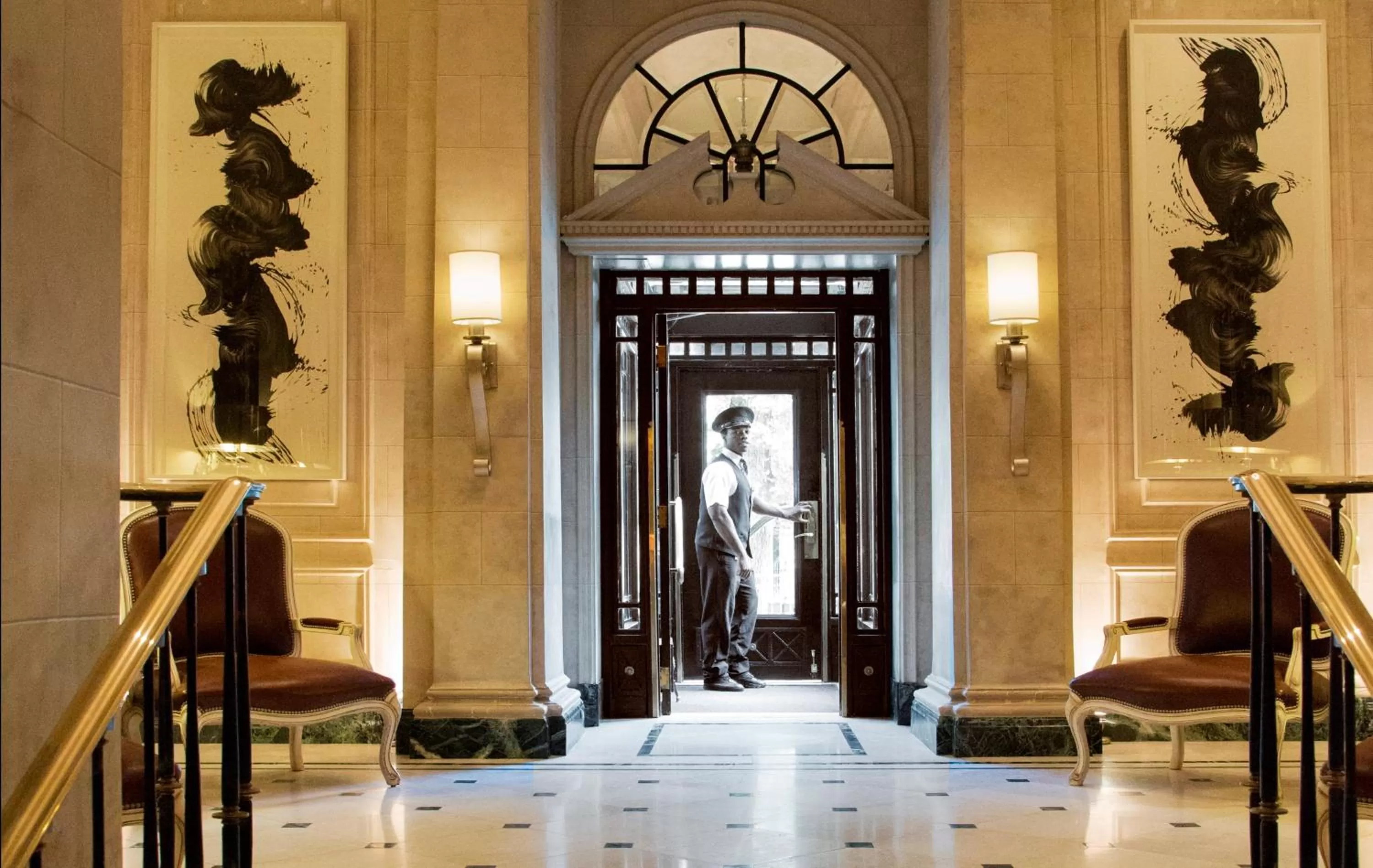 Lobby or reception in The Eliot Hotel