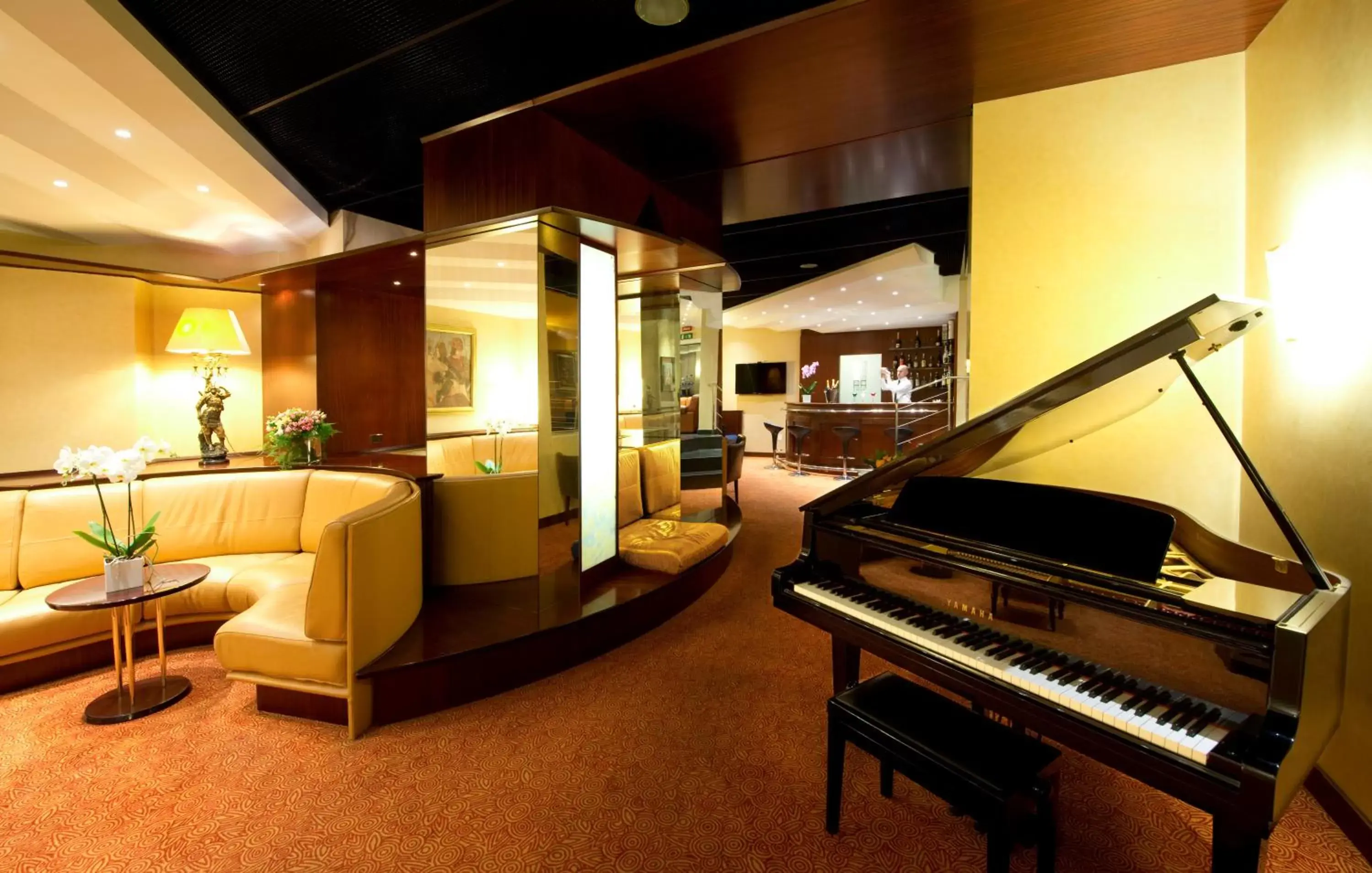 Communal lounge/ TV room, TV/Entertainment Center in Hotel D'Este