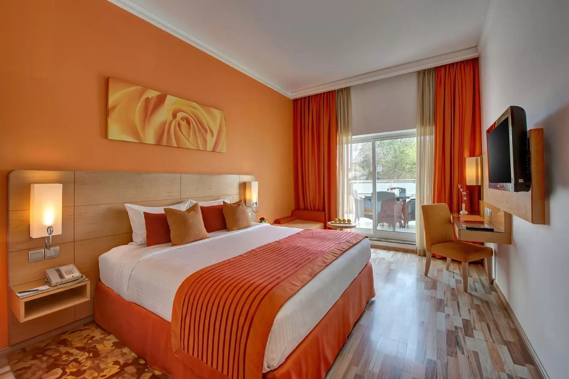 Bedroom, Bed in Al Khoory Executive Hotel, Al Wasl