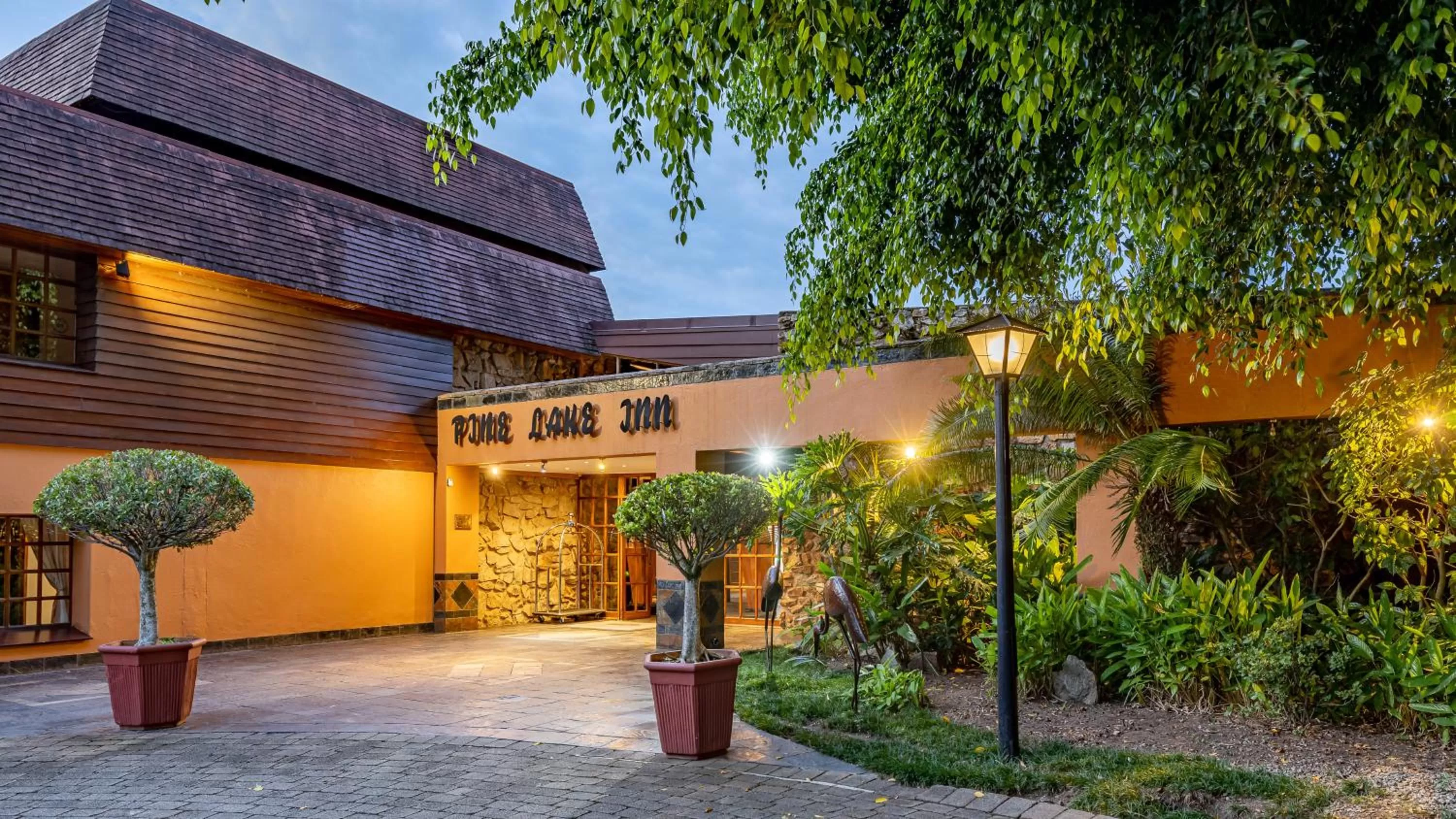 Property building in African Sky Hotels - Pine Lake Inn