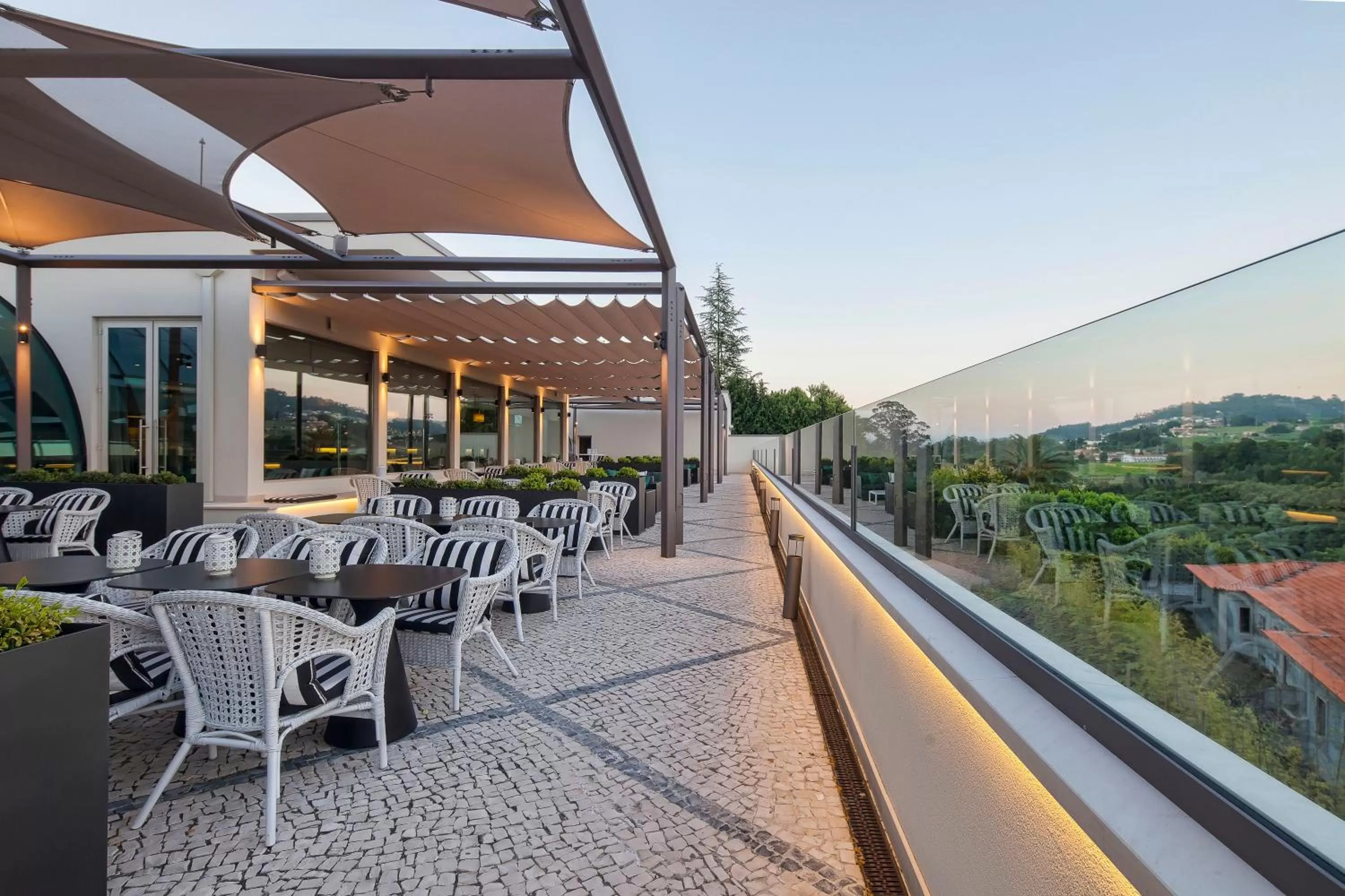 Balcony/Terrace in Cidnay Santo Tirso - Charming Hotel & Executive Center