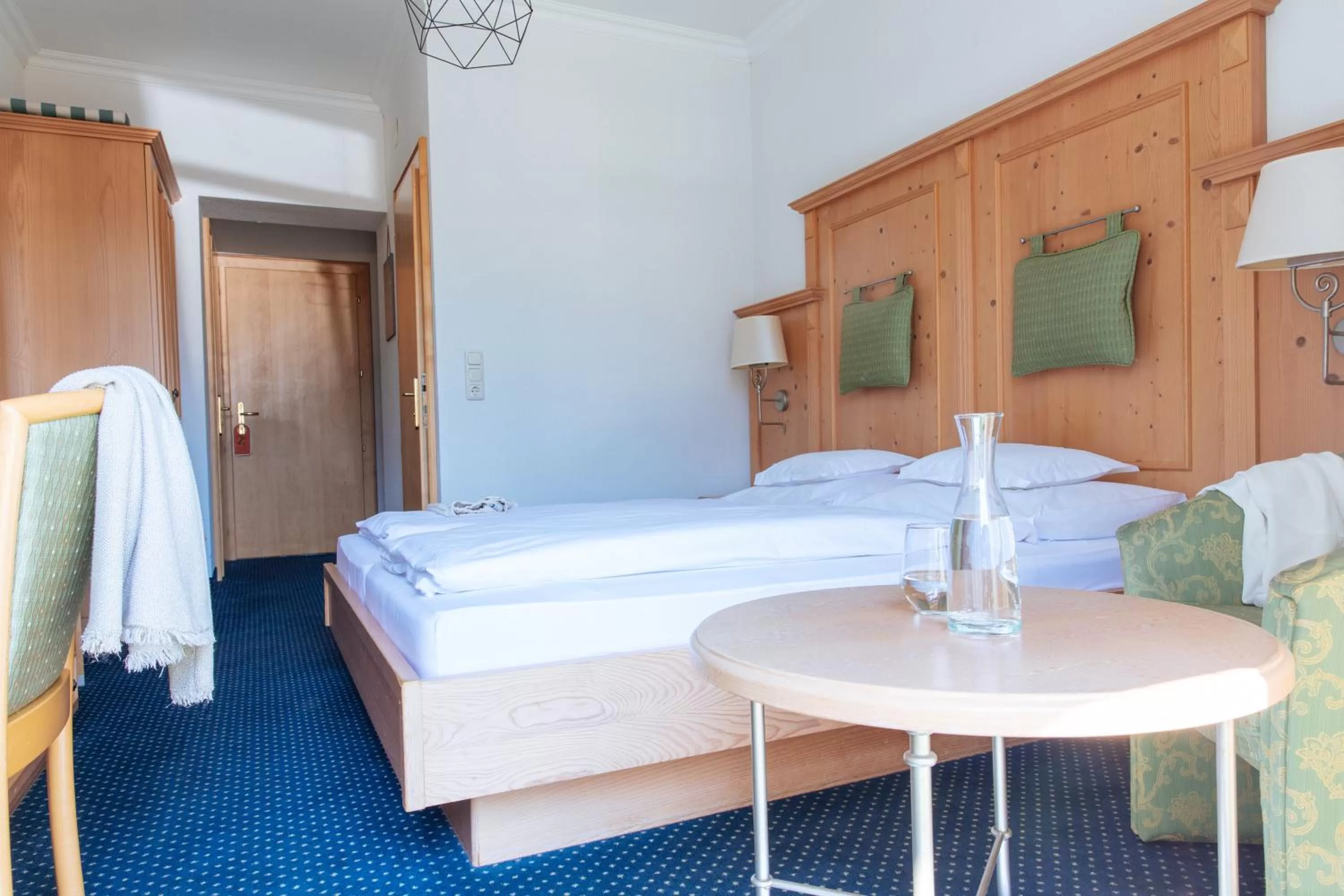 Bed in Hotel Sonnenspitze