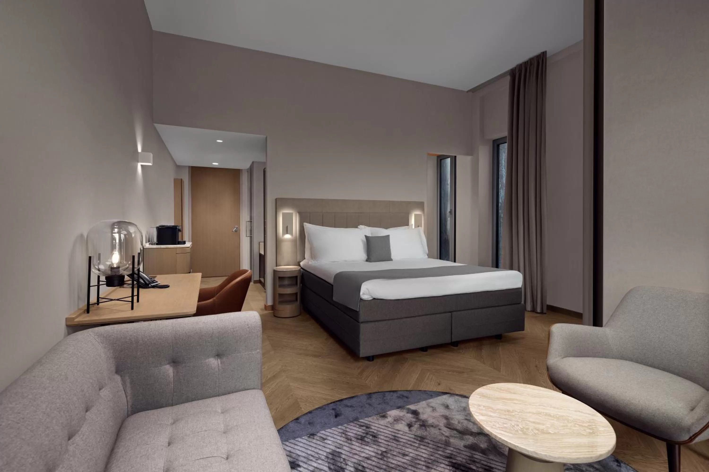 Photo of the whole room, Bed in The Market Hotel