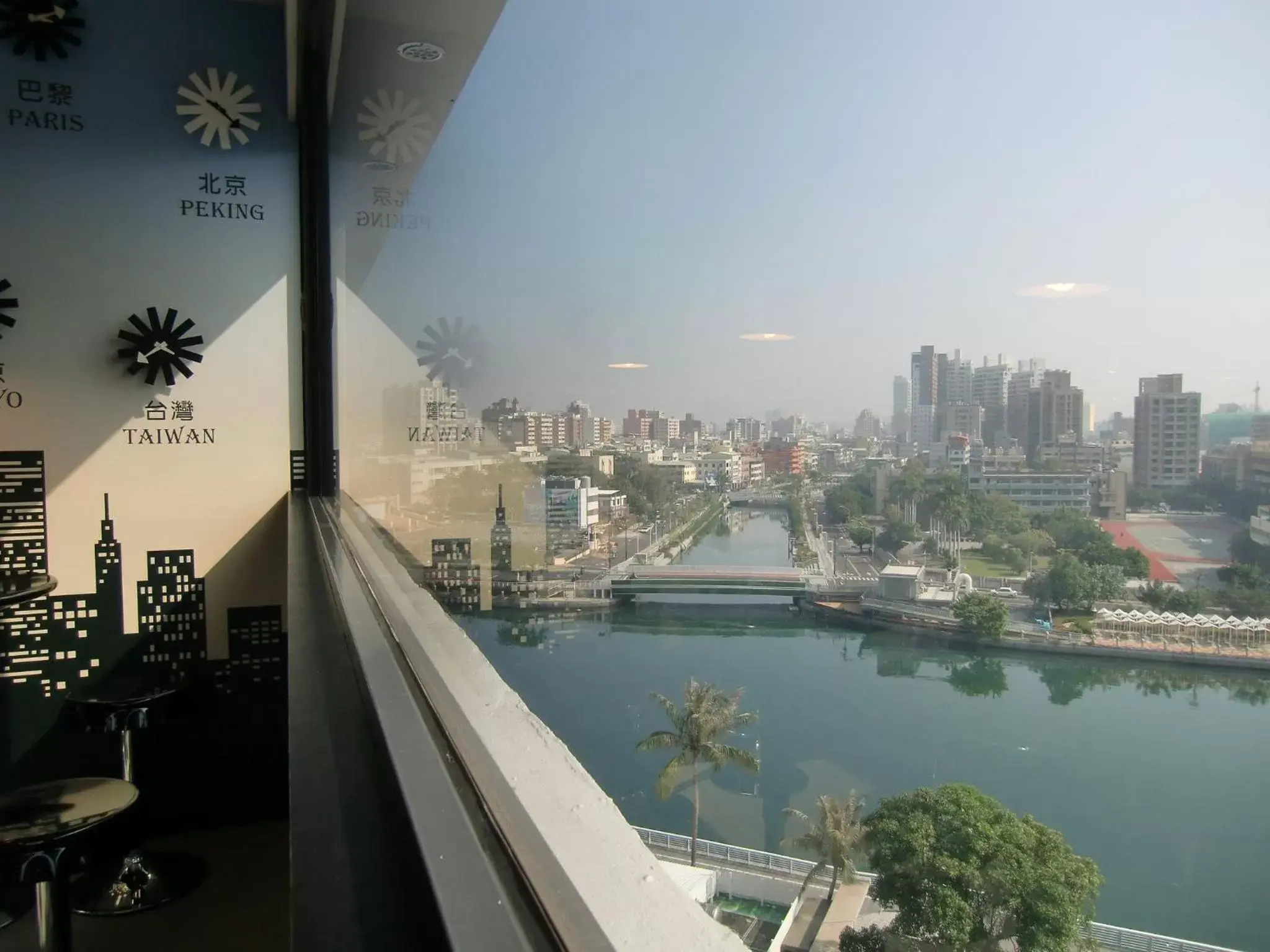 View (from property/room) in CHECK inn Express Kaohsiung Love River