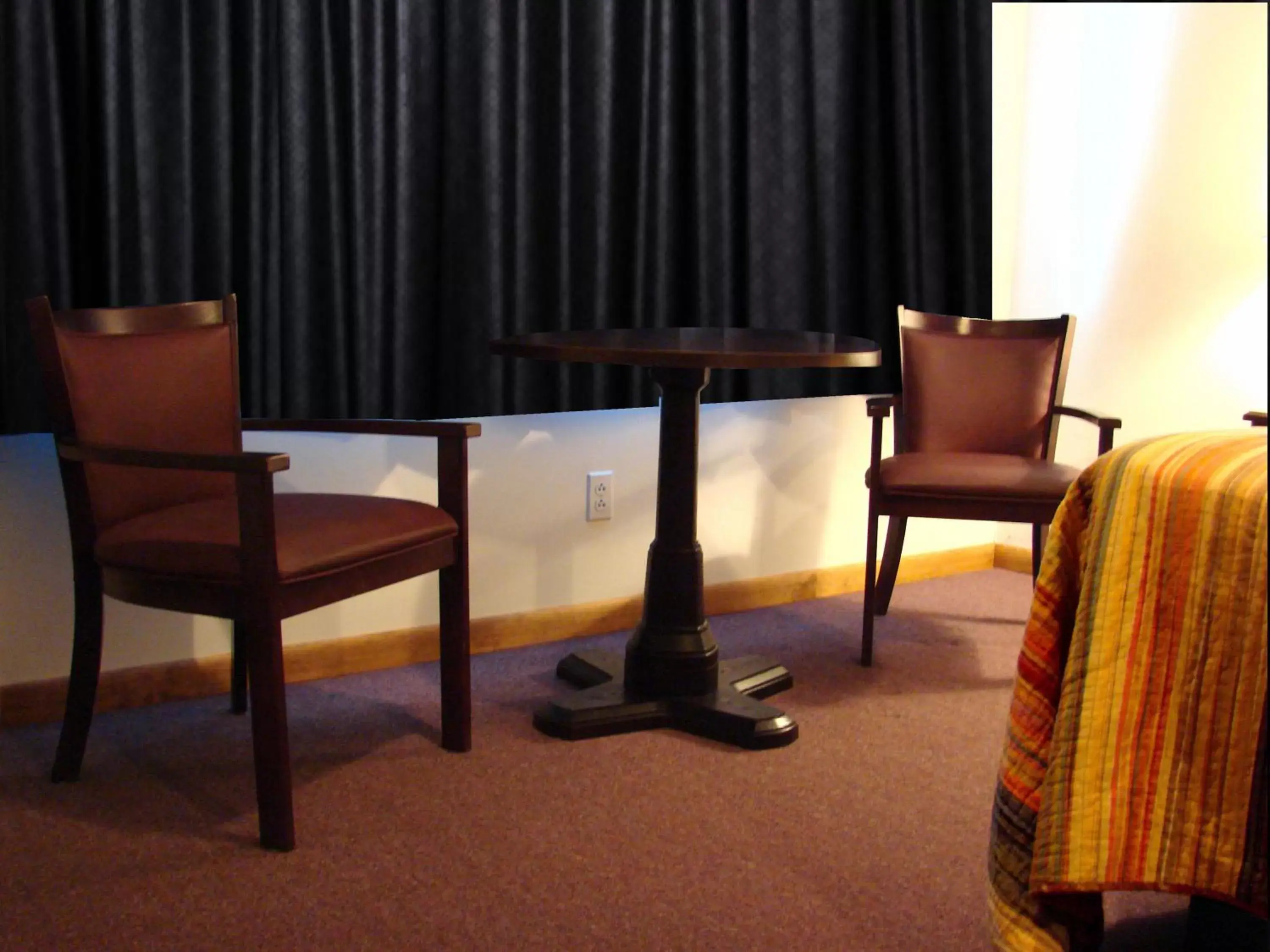 Seating Area in Centennial Motel