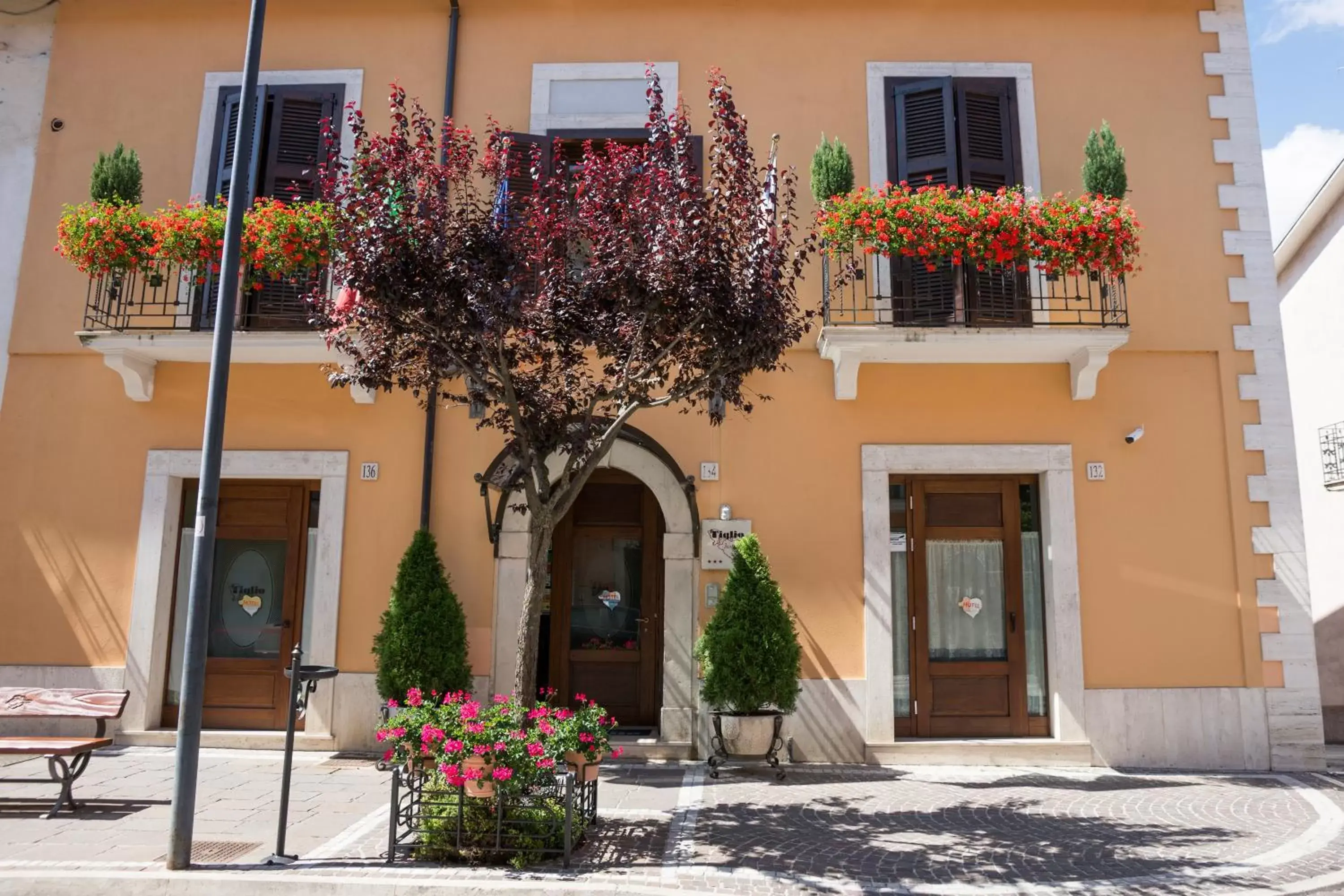 Property building, Patio/Outdoor Area in Hotel Il Tiglio