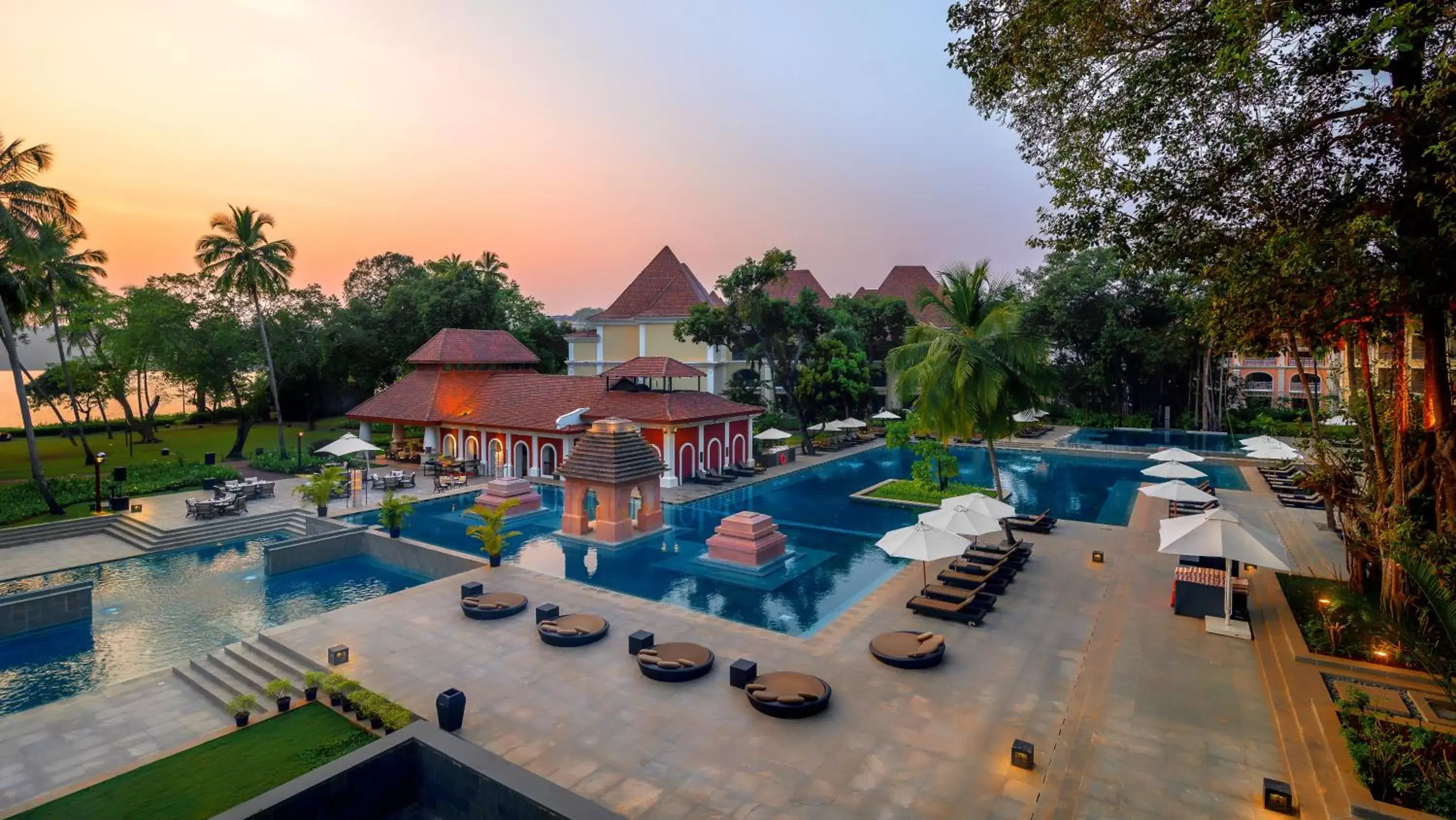 Property building, Pool View in Grand Hyatt Goa