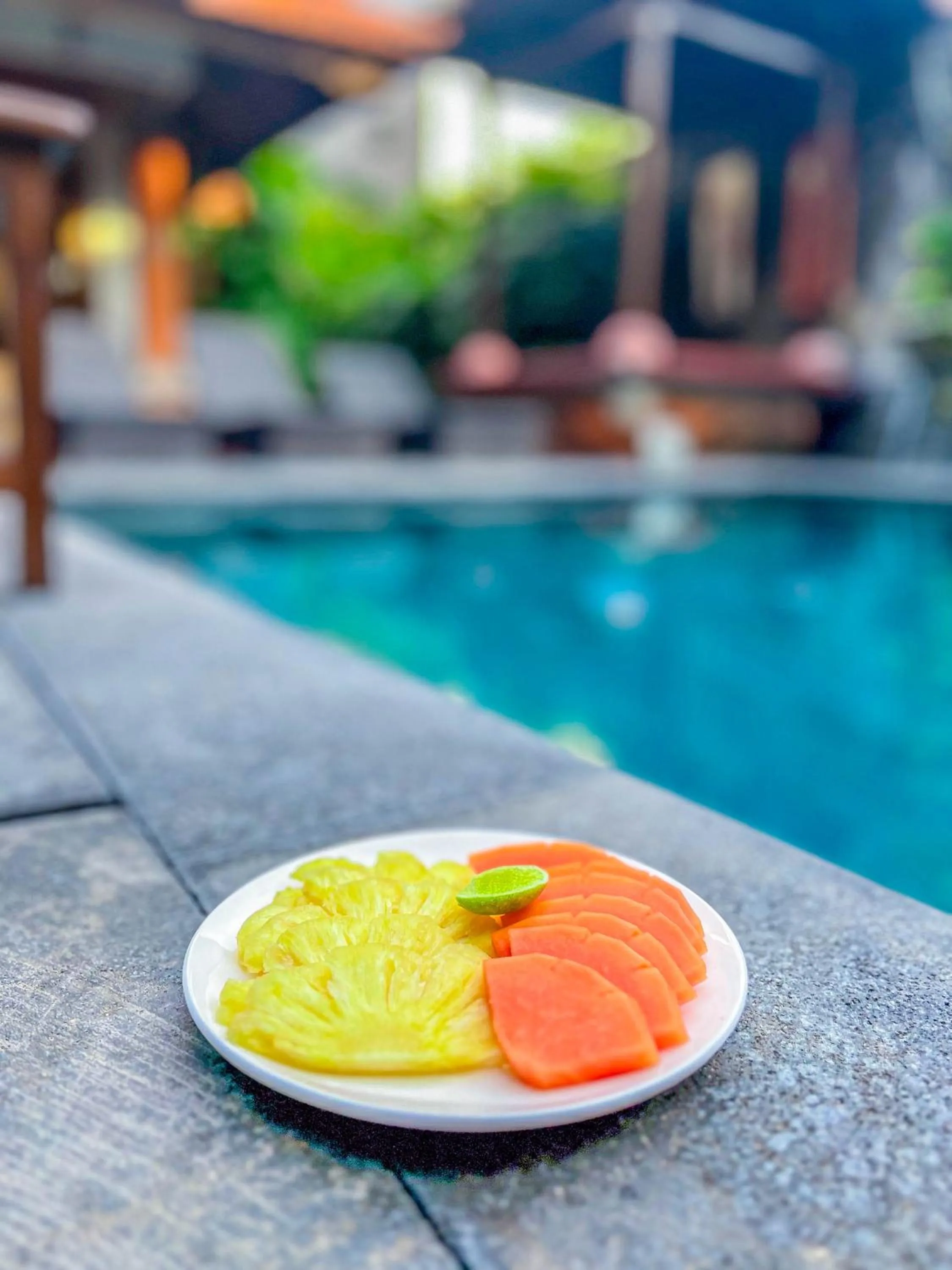 Breakfast in Puri Mango Guest House Sanur