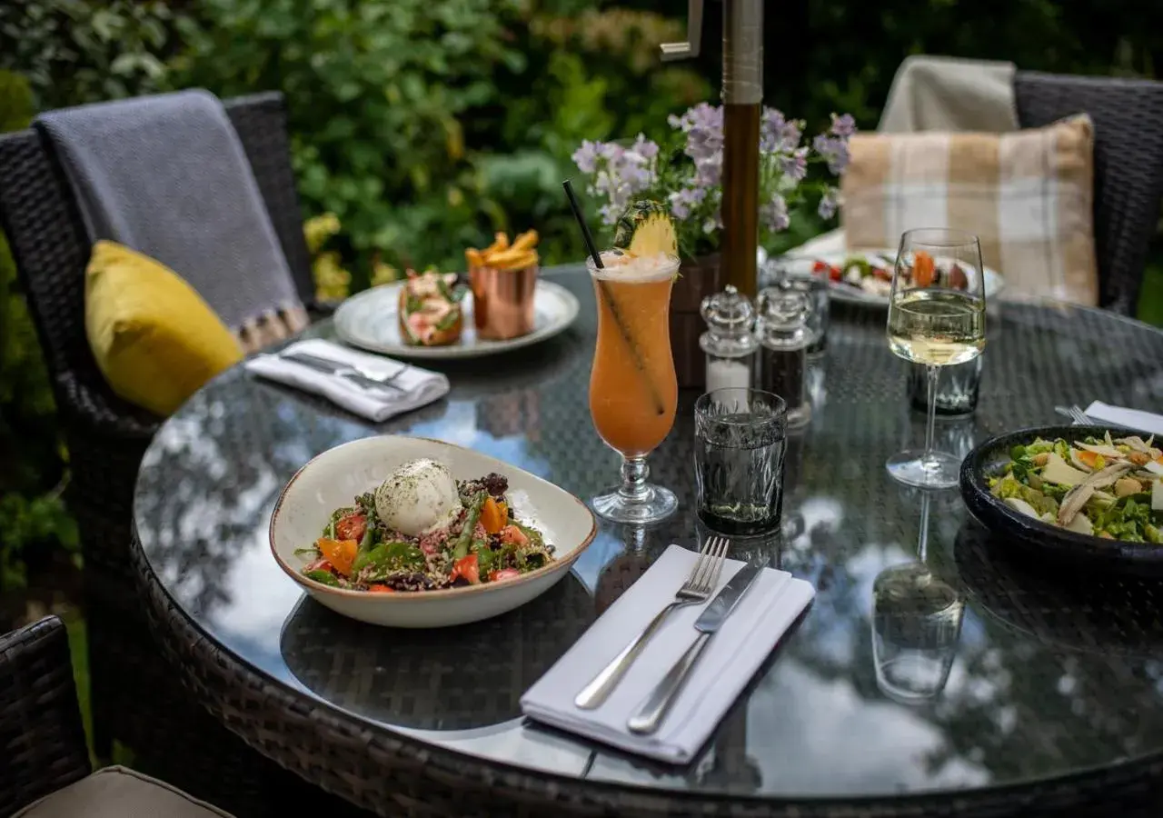 Food close-up in Queens Hotel Cheltenham