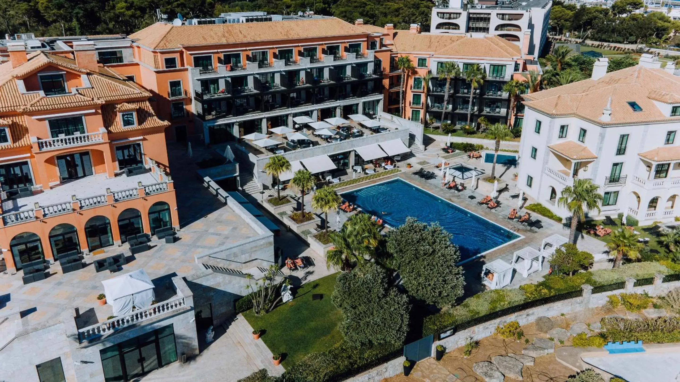 Property building, Bird's-eye View in Grande Real Villa Itália Hotel & Spa