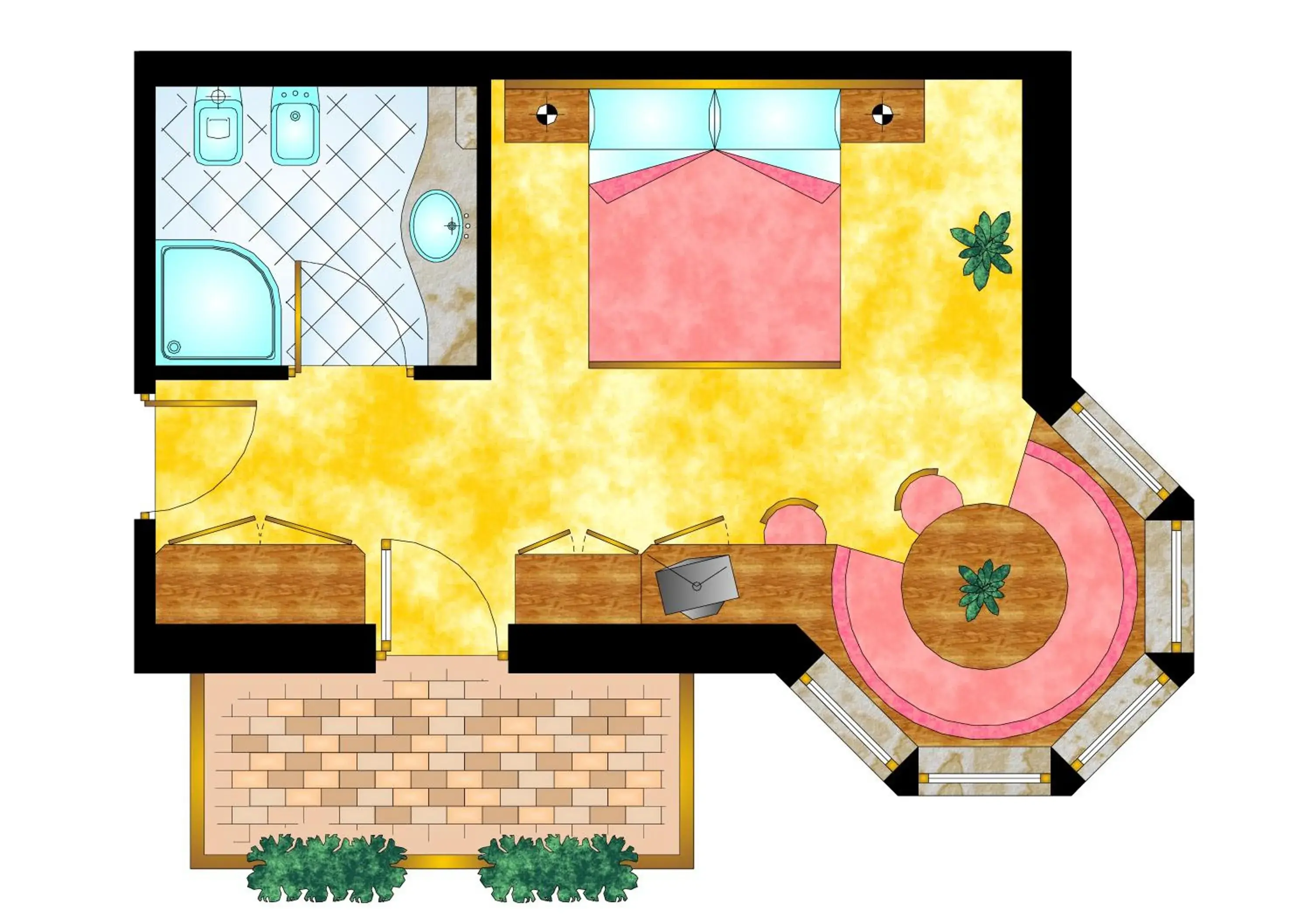 Floor Plan in Hotel Lagorai Resort & Spa
