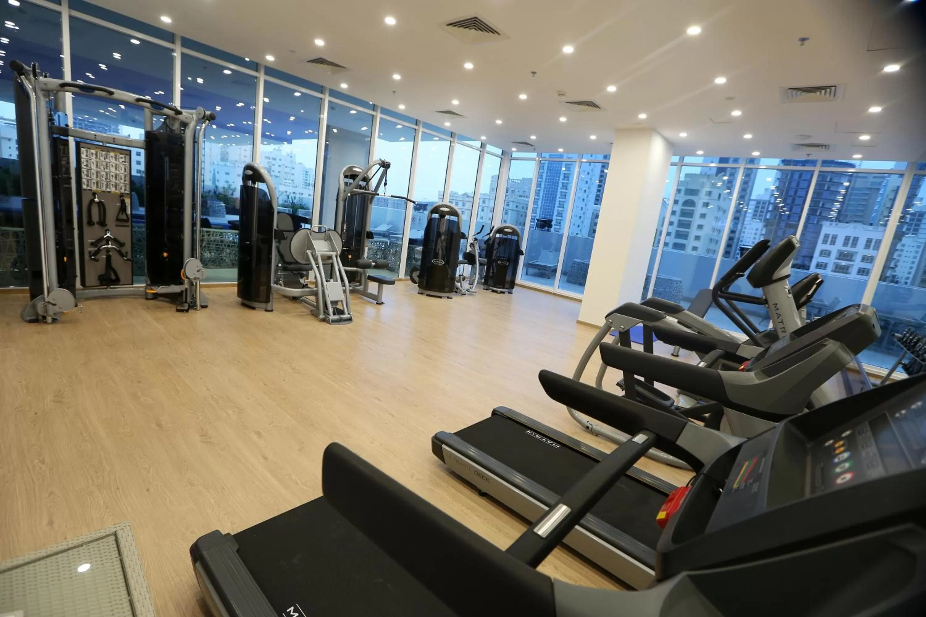 Fitness centre/facilities in Premier Hotel