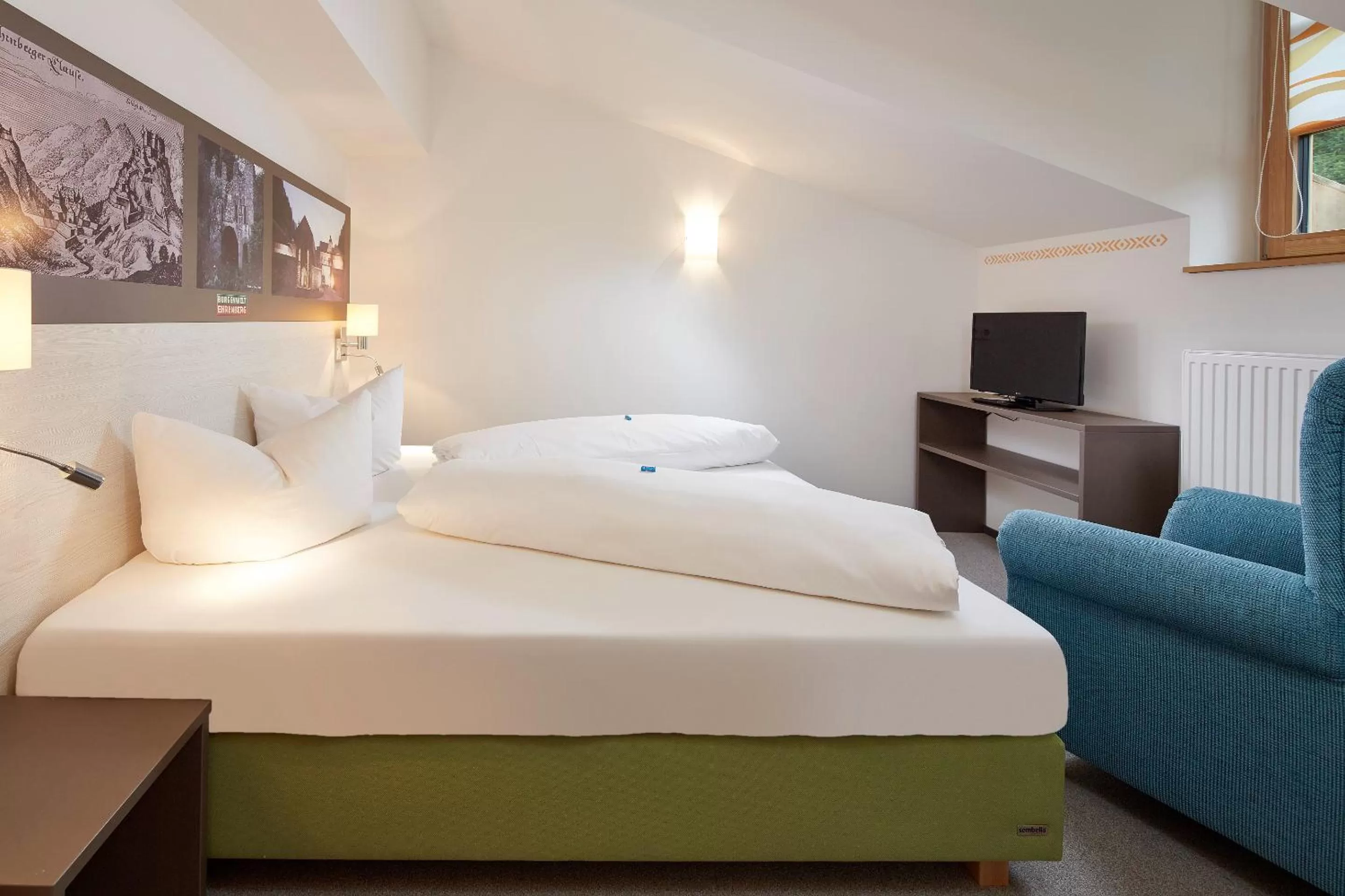 TV and multimedia, Bed in Gasthof Salzstadl