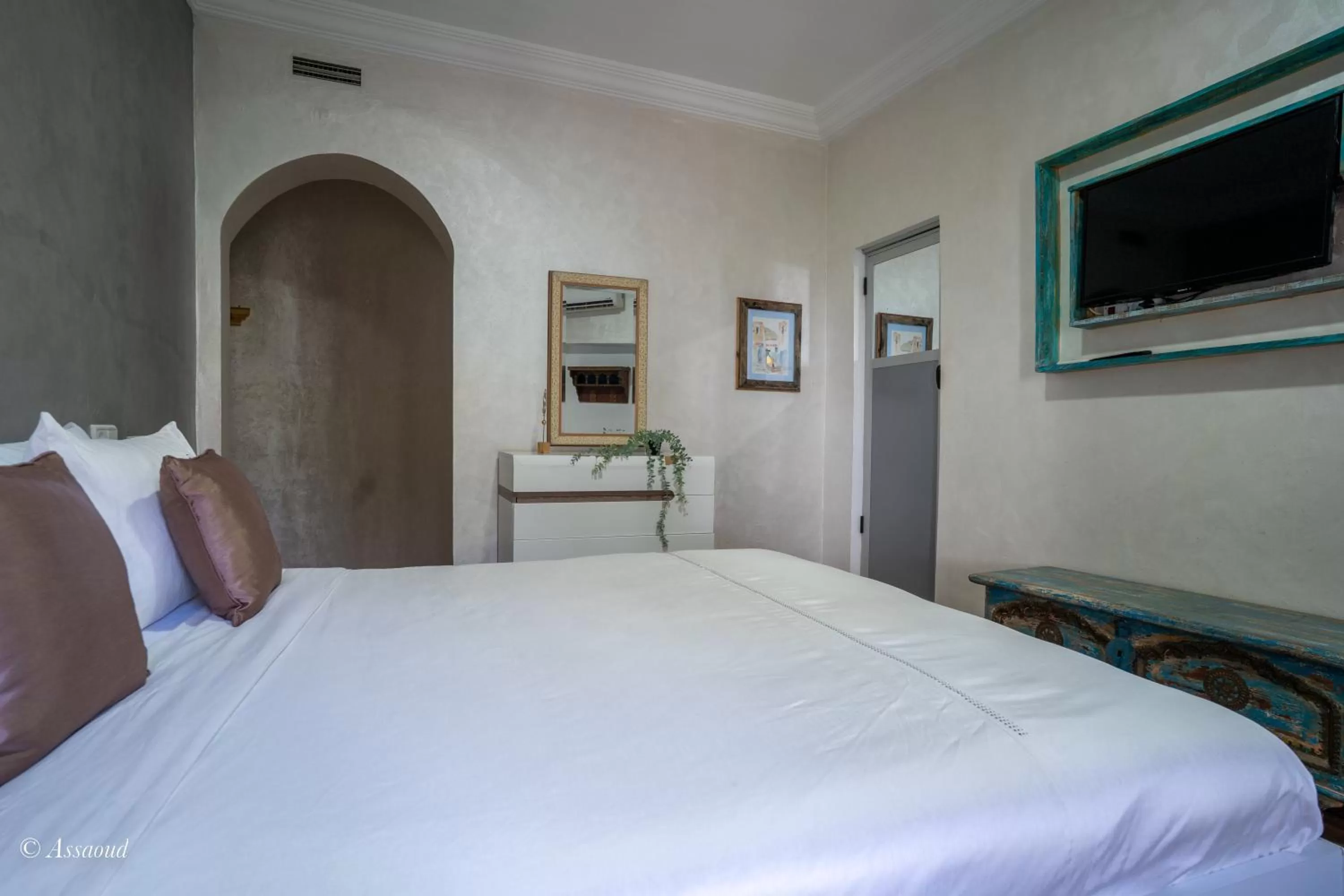 Bed in Hôtel ZIRYAB